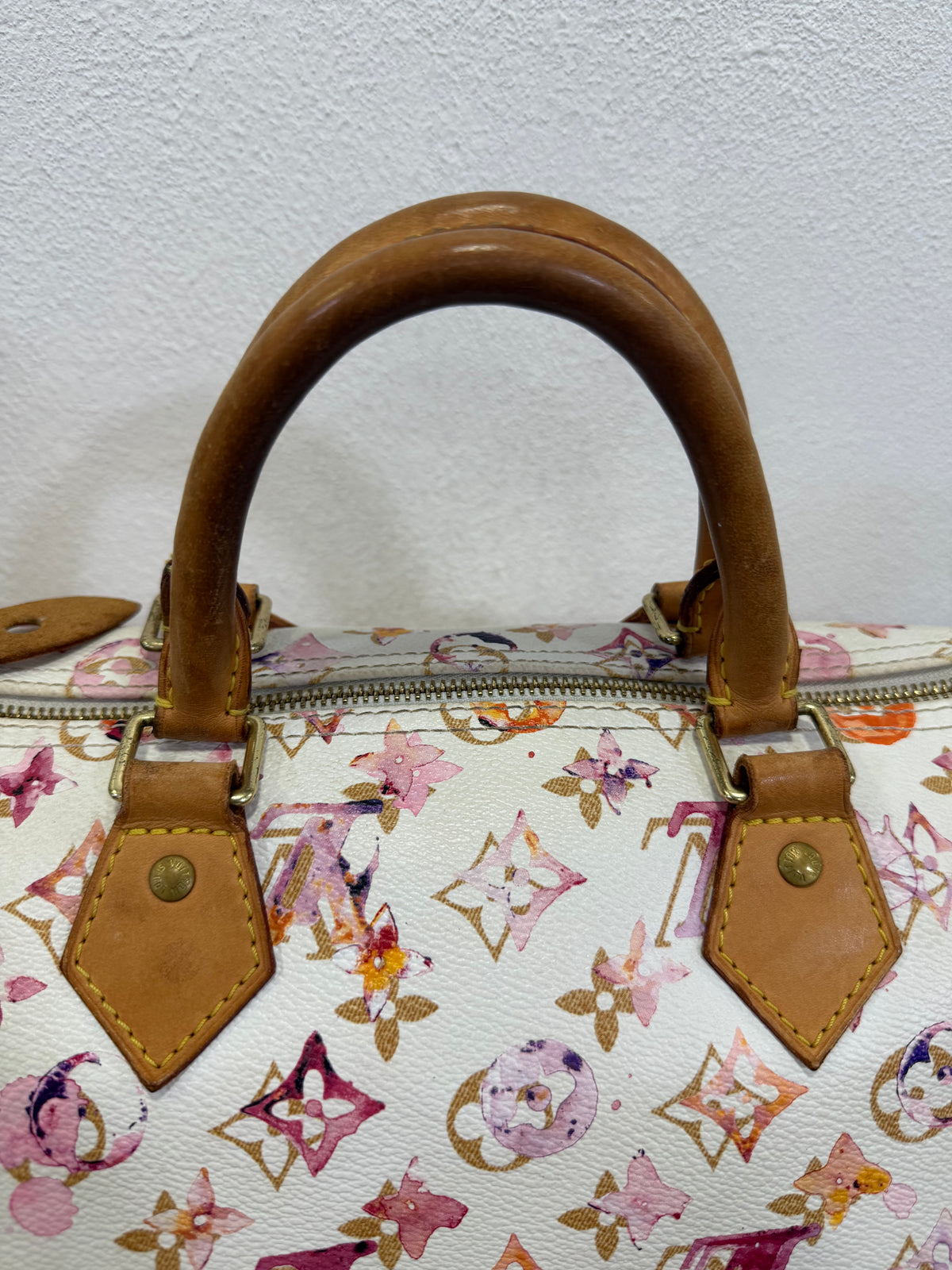 Louis Vuitton Speedy 35 Acquerelle X Richard Prince L.E.