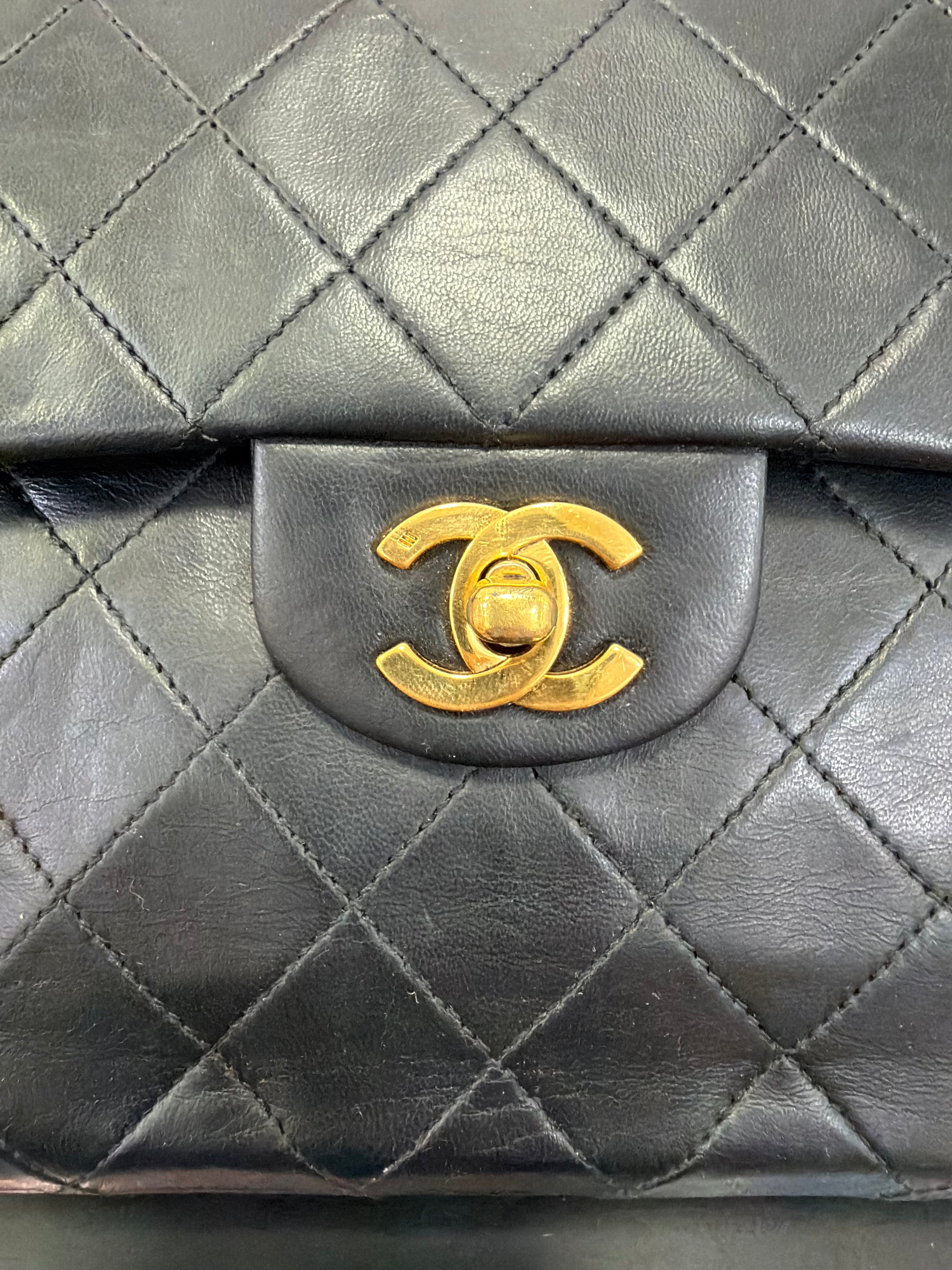 Chanel Double Flap Timeless Vintage