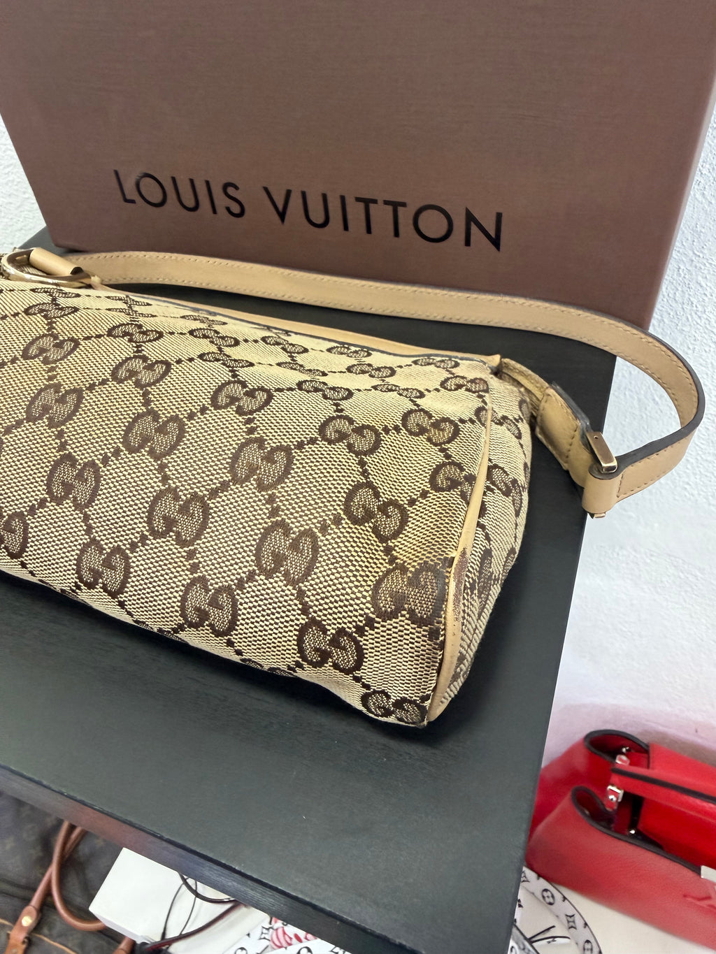 Gucci Borsetta a spalla GG Supreme
