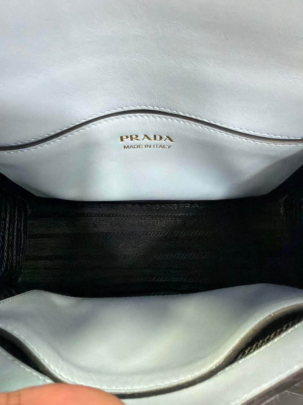 Prada Saffiano Monochrome Crossbody
