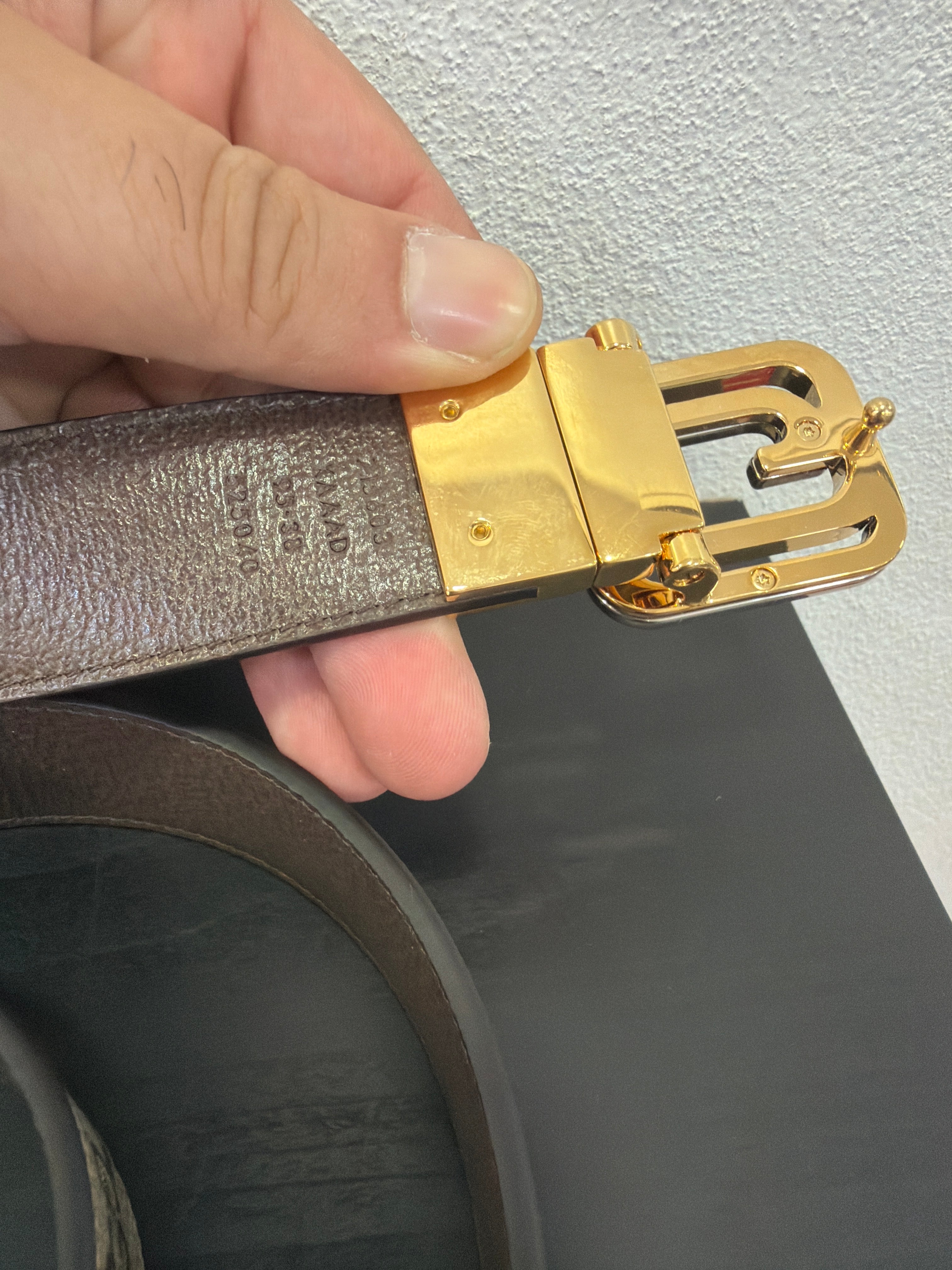 Gucci Cintura Reversibile 95