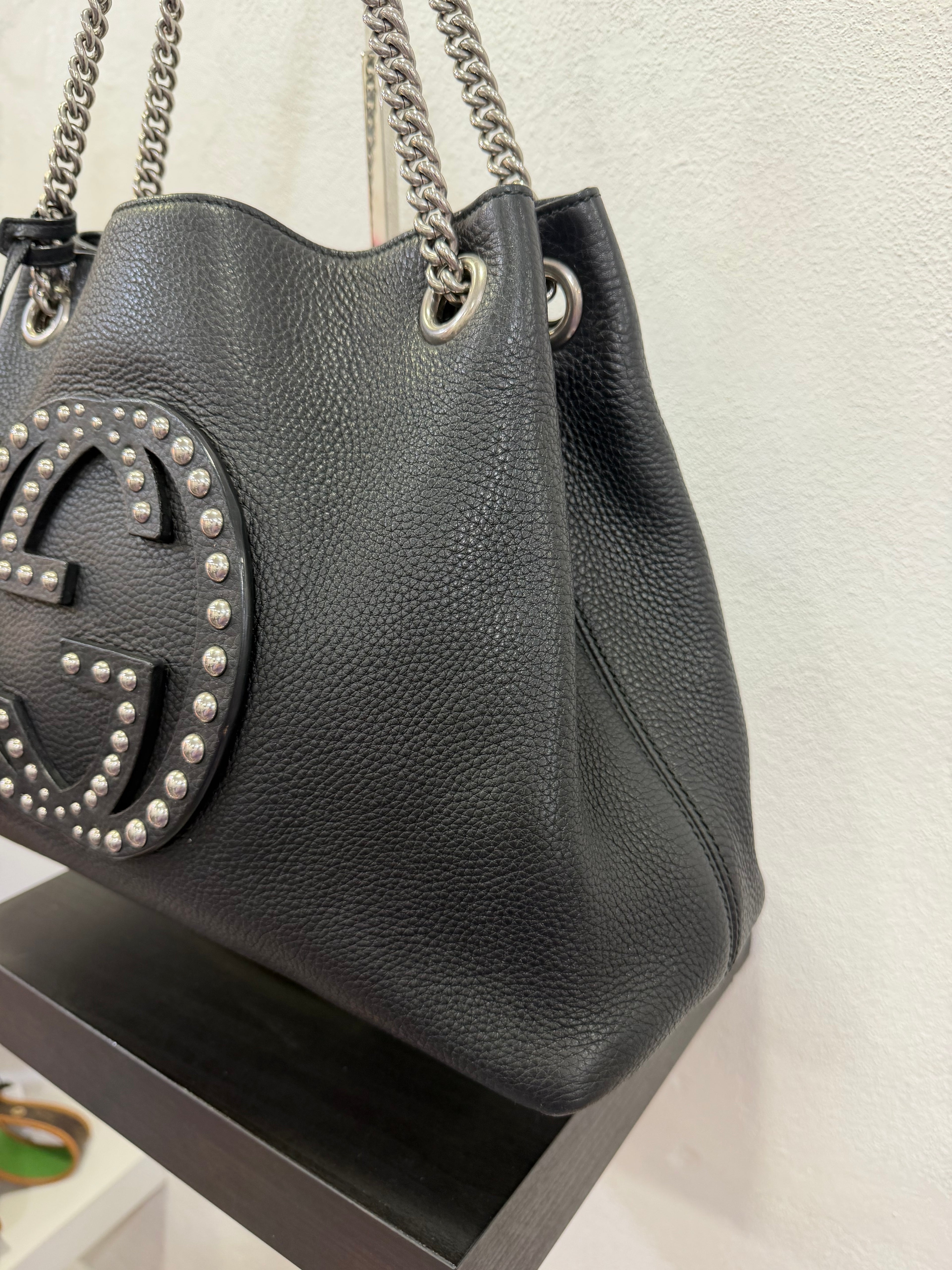 Gucci Soho Tote bag borchie