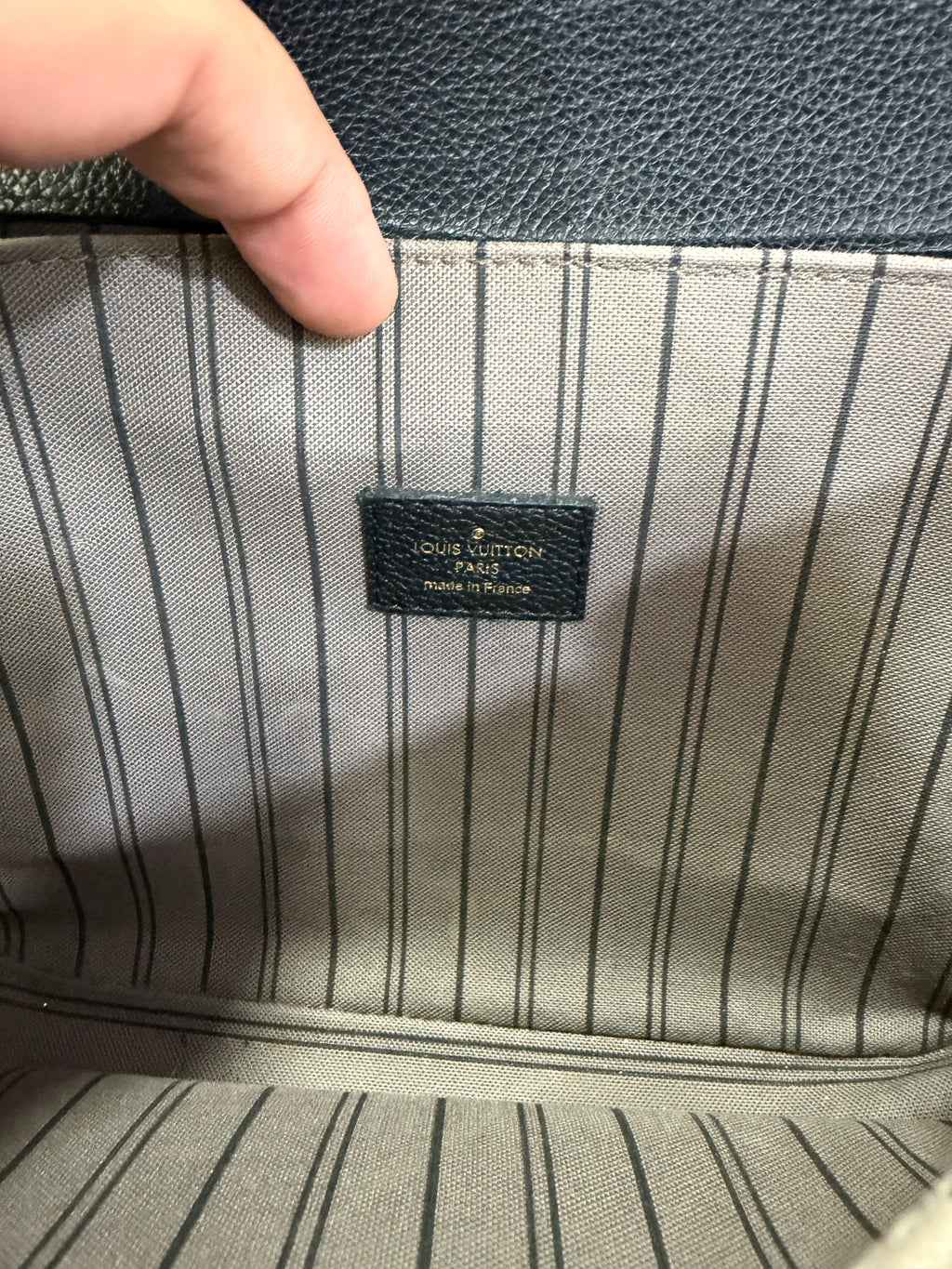 Louis Vuitton Metis Empreinte Nero