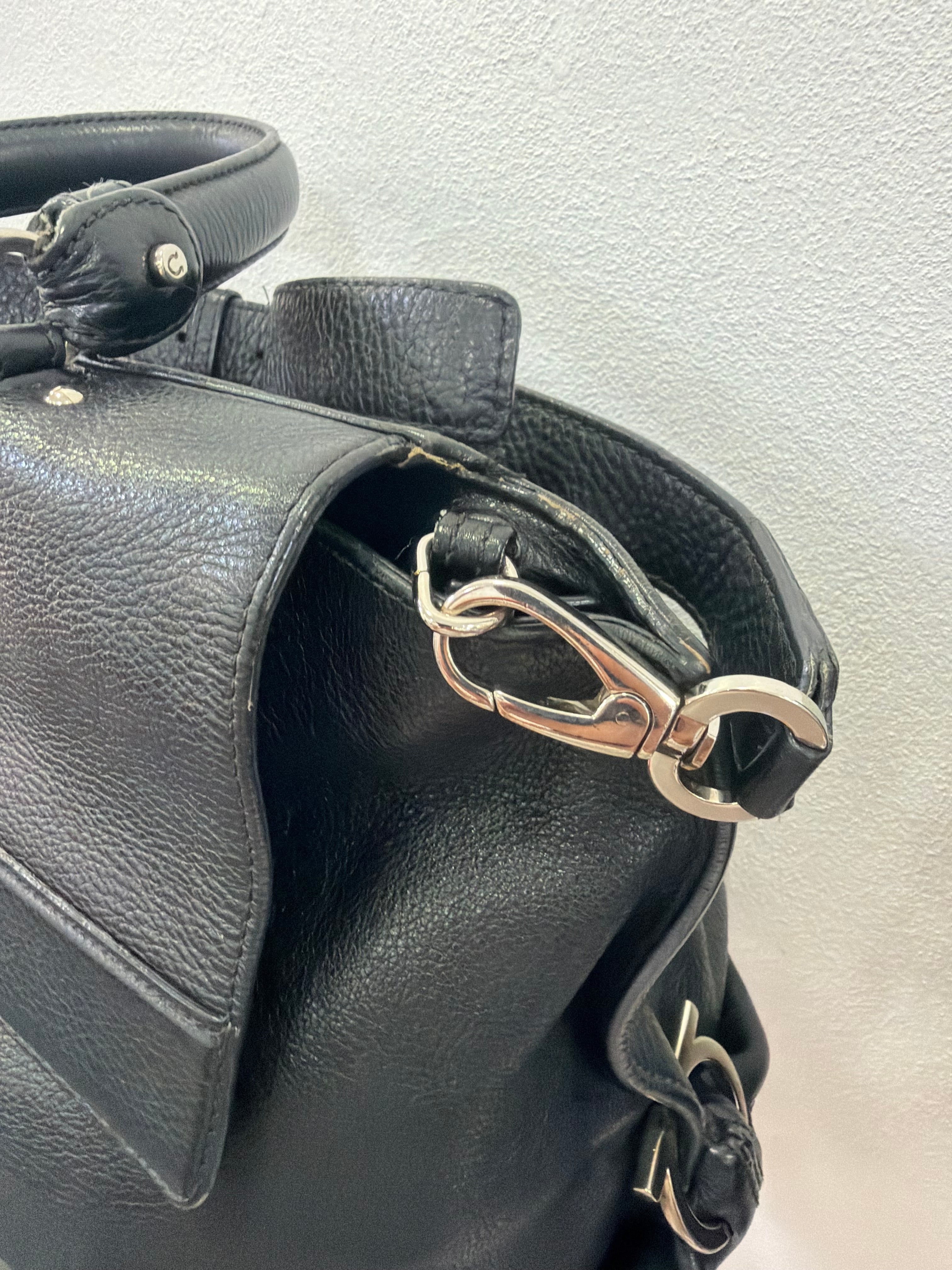 Salvatore Ferragamo Sofia Bag in pelle nera