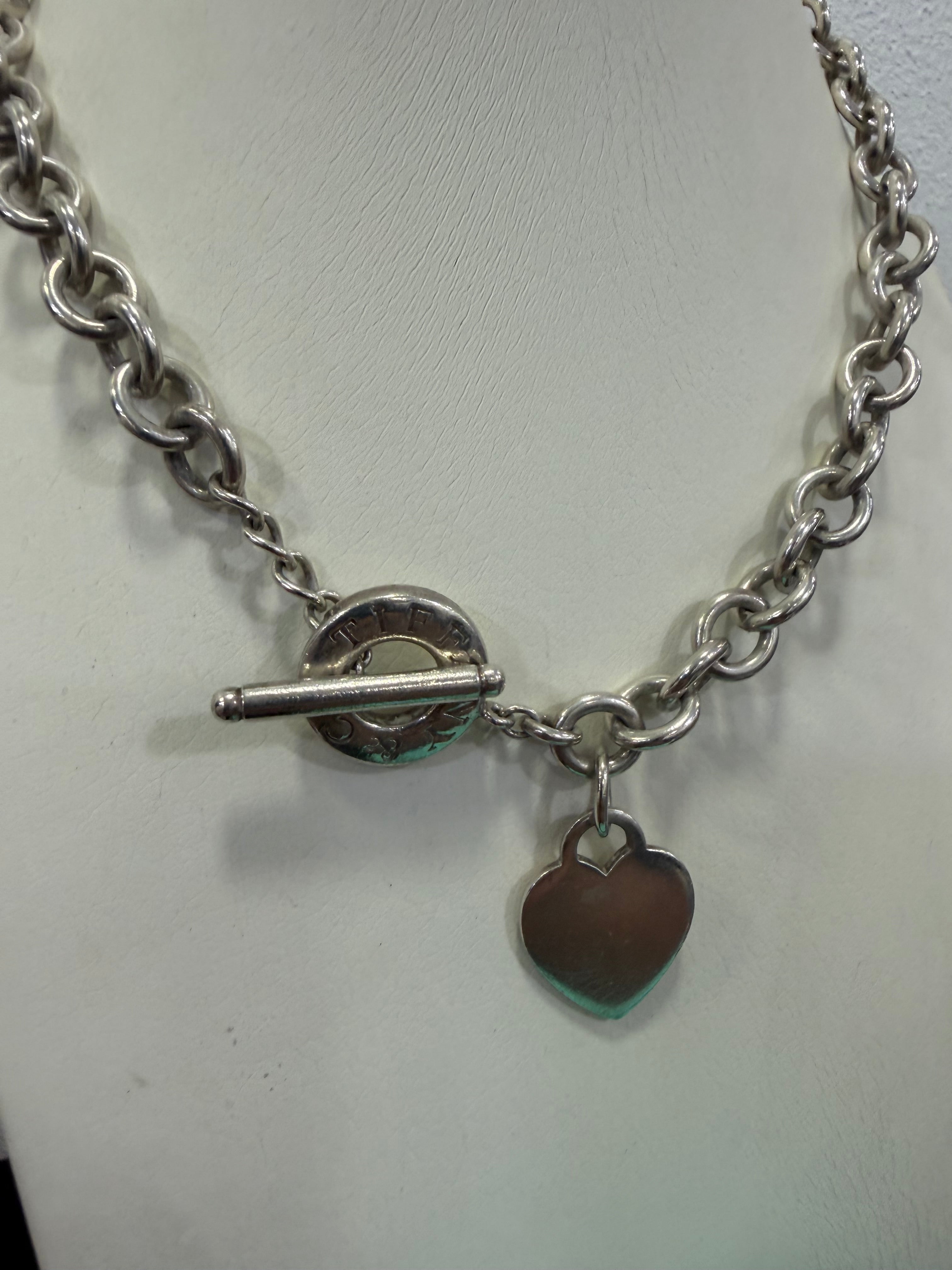 Collana Tiffany Chisuura T con cuore