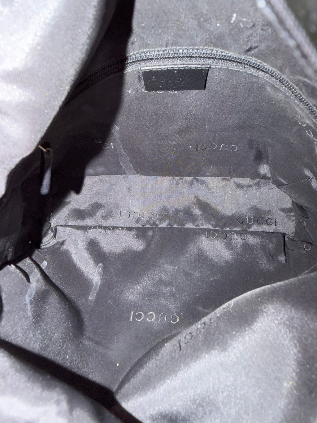 Gucci jackie mini Tela nera