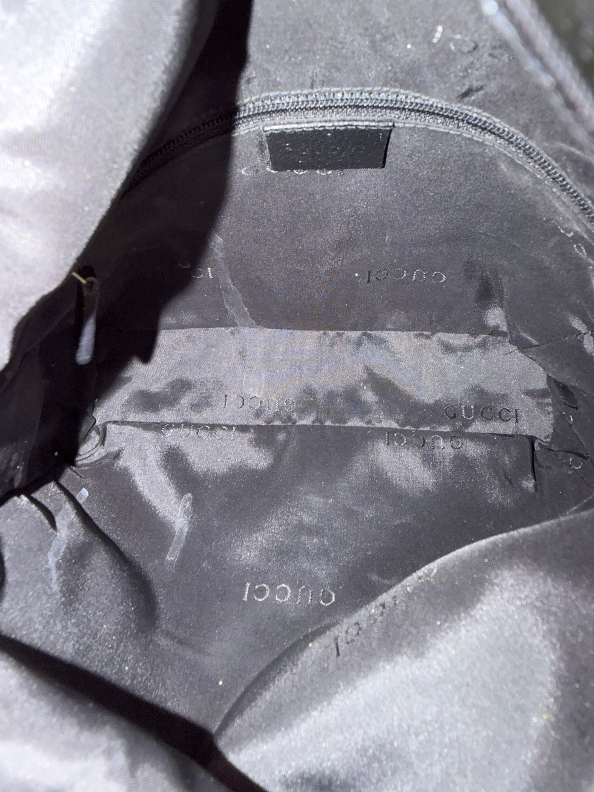 Gucci jackie mini Tela nera
