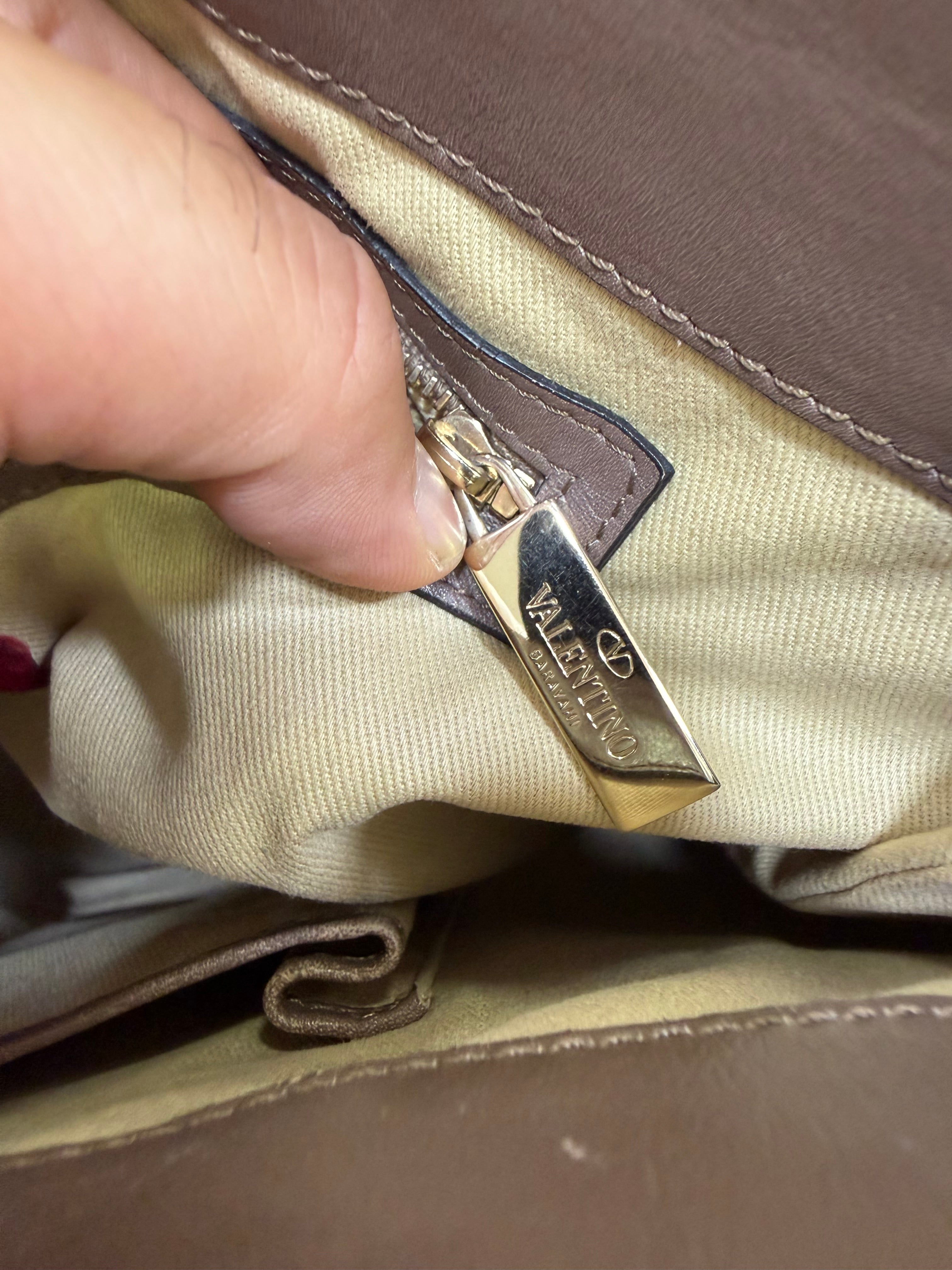 Valentino Garavani Shopping Canvas stampa pizzo