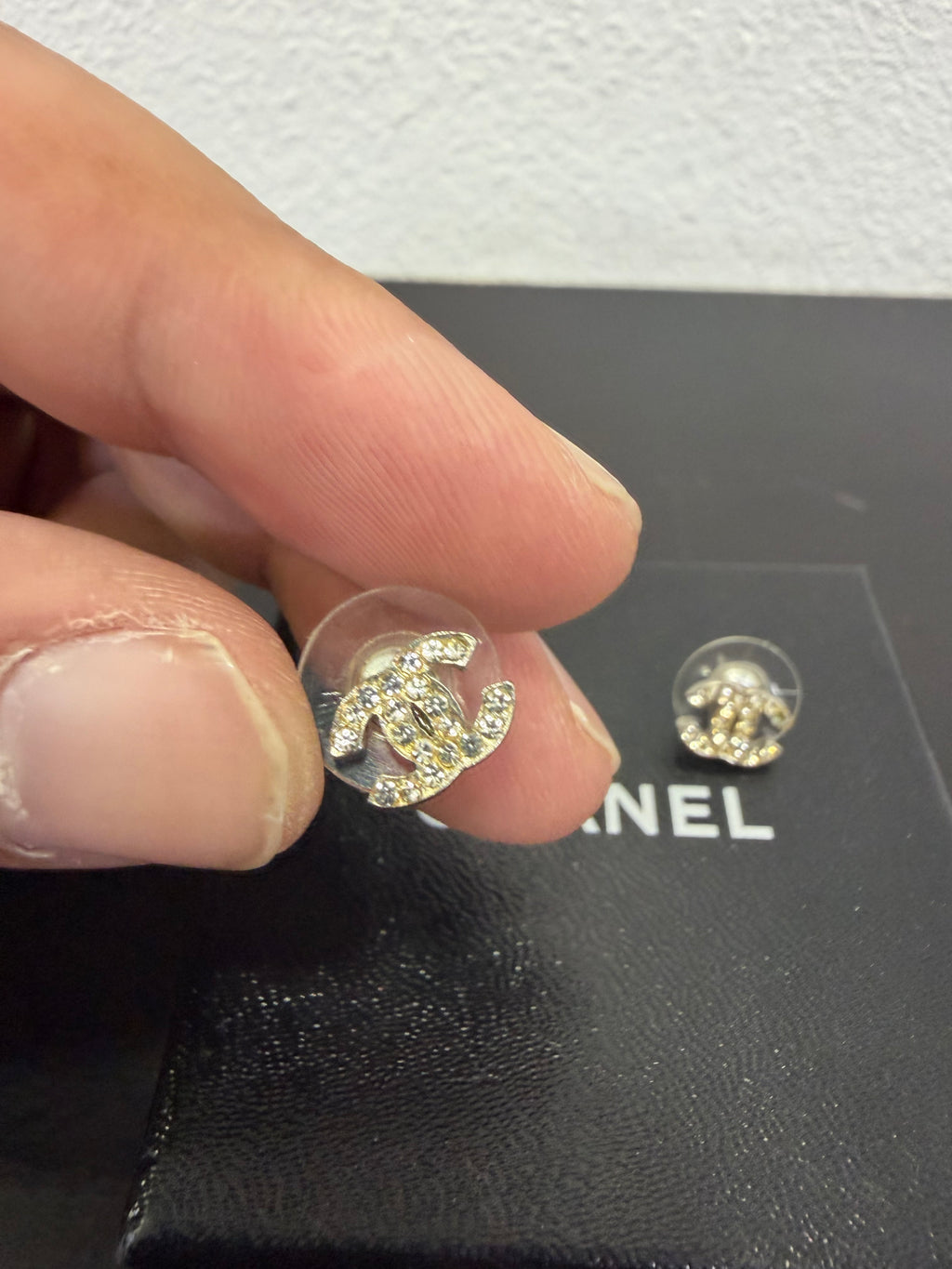 Chanel orecchini CC mini