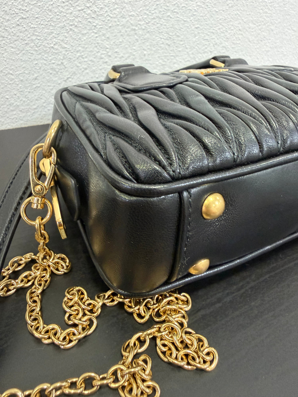 Miu Miu Micro Arcadie Nappa Matalesse