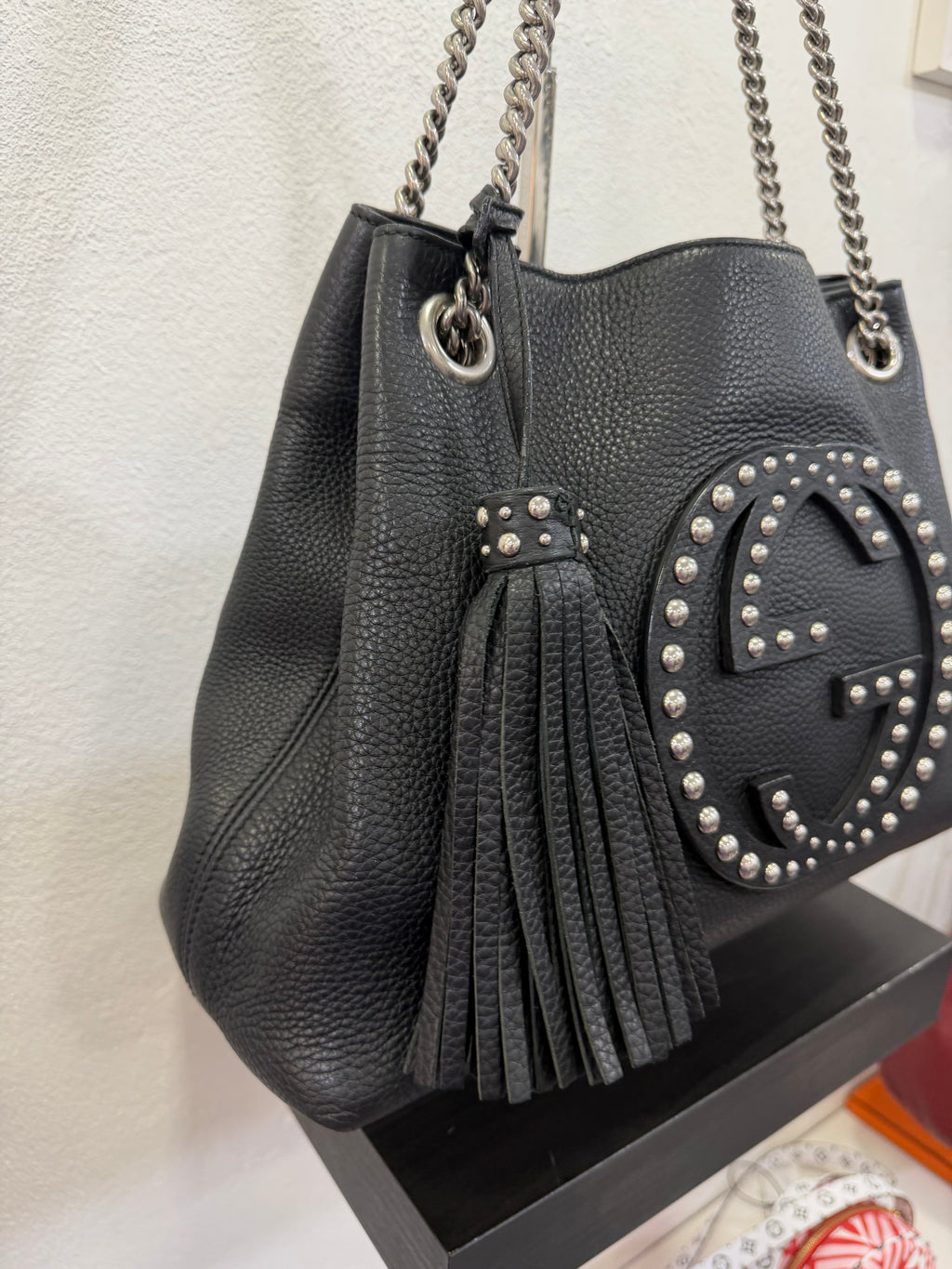 Gucci Soho Tote bag borchie
