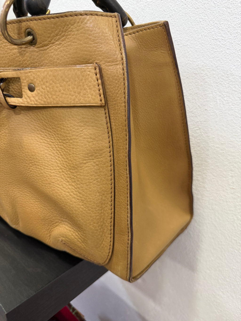 Gucci Bamboo Shopping Beige scuro
