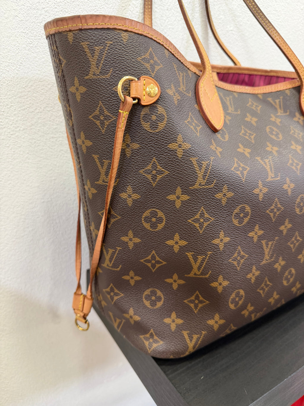 Louis Vuitton Neverfull MM Monogram Peonia