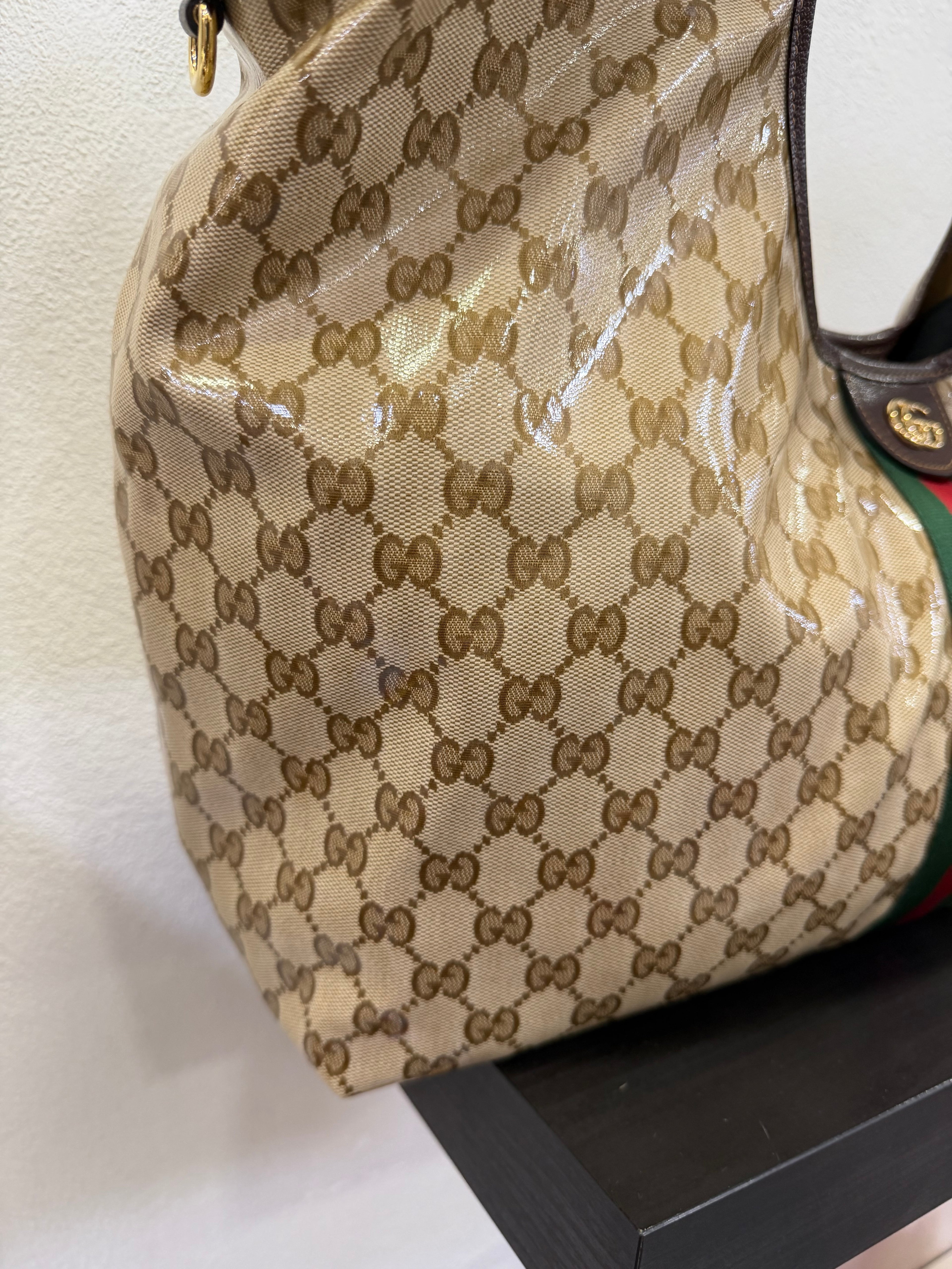 Gucci Giglio Grande Tela GG lucida