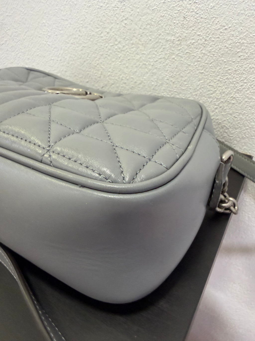 Gucci Marmont Camera Bag Grigio