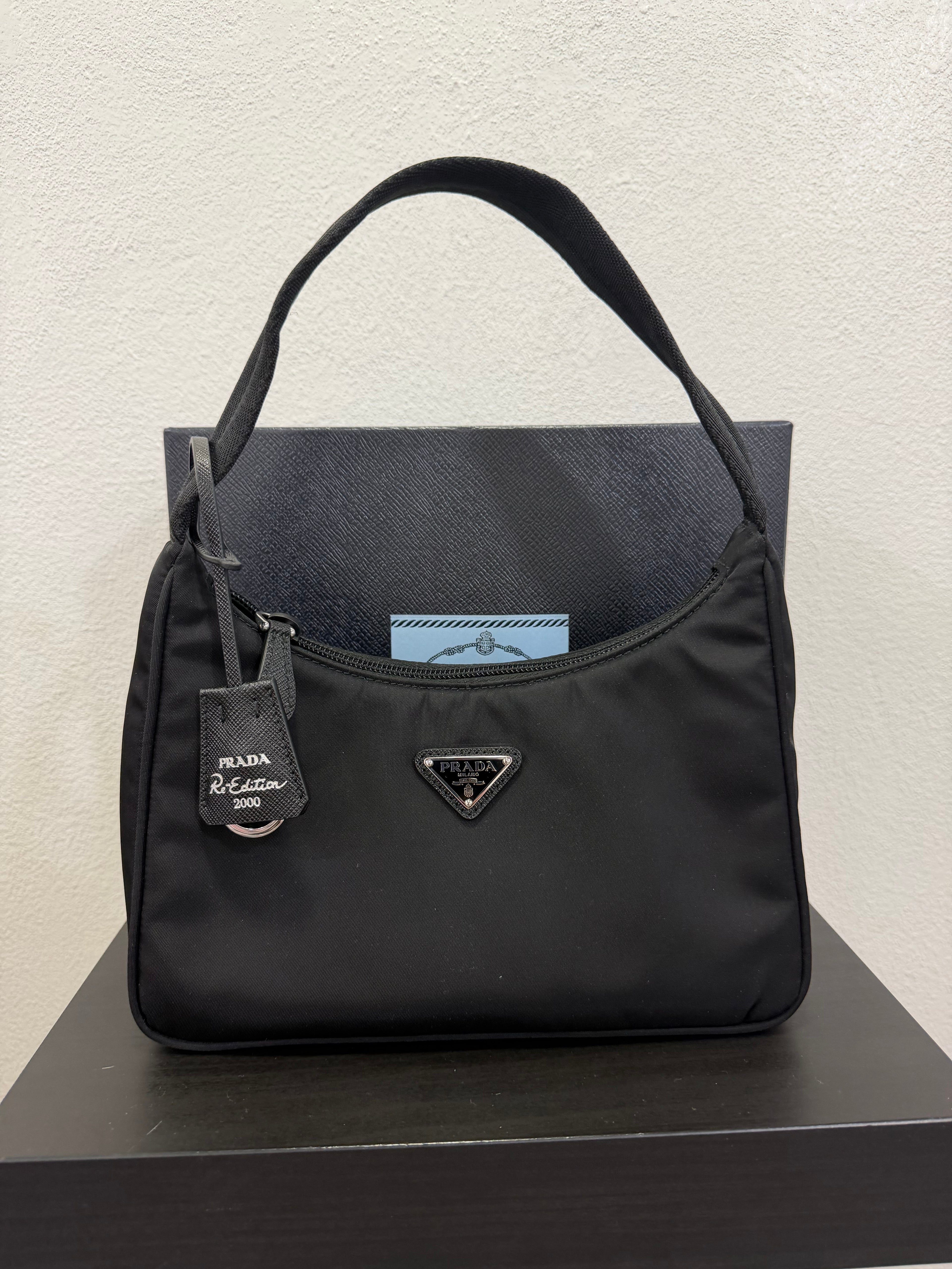 Prada Re-edition 2000 nylon nero