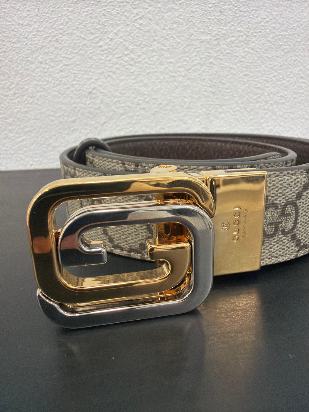Gucci Cintura Reversibile 95