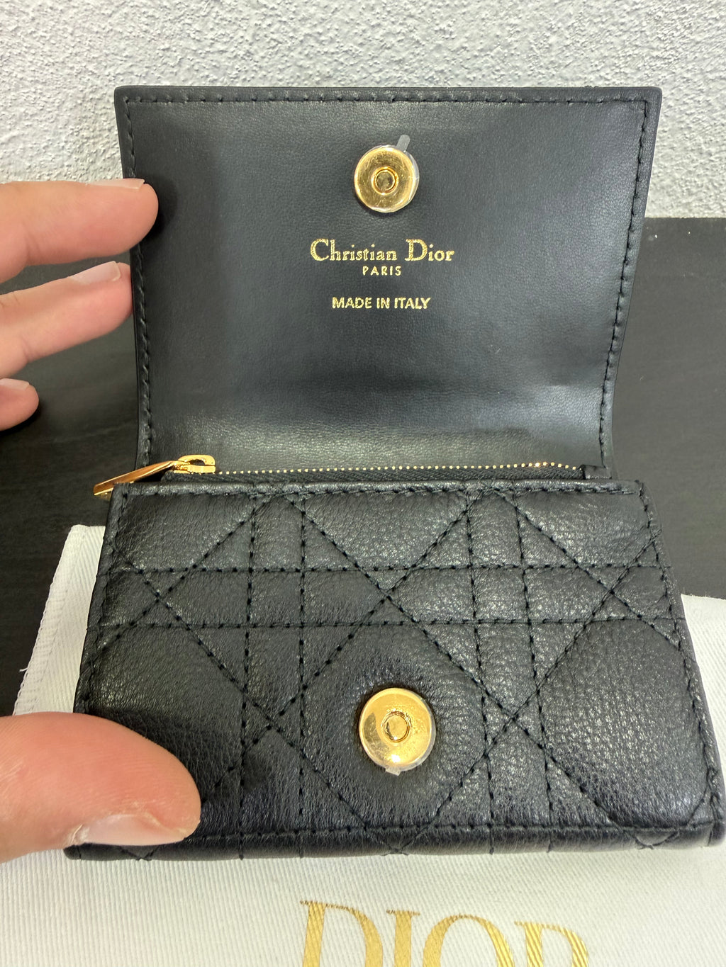 Christian Dior Portafogli Caro