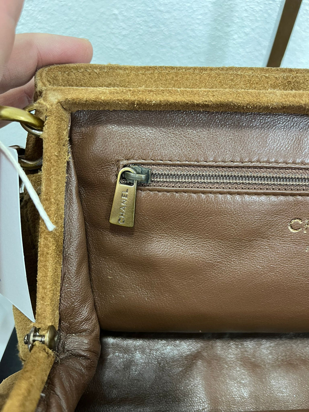 Chanel Clutch in Suede