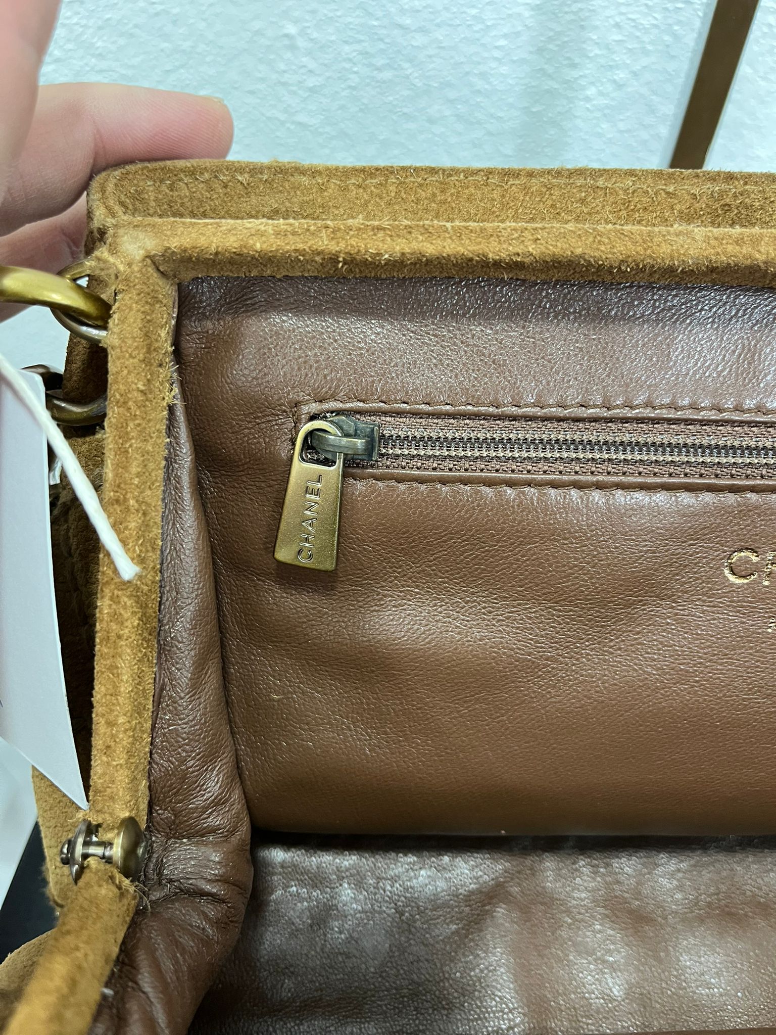 Chanel Clutch in Suede
