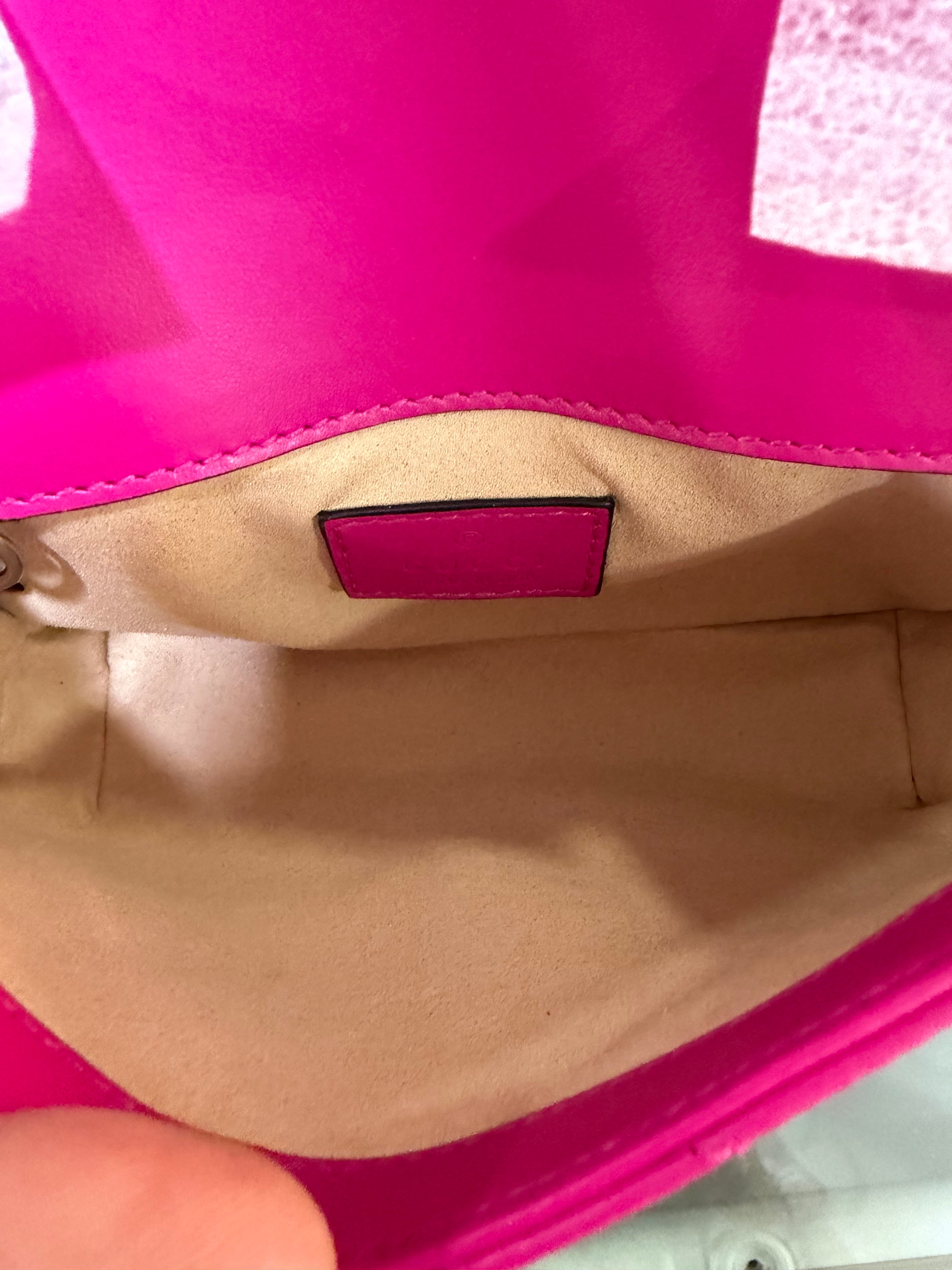 Gucci Mini Marmont Fucsia