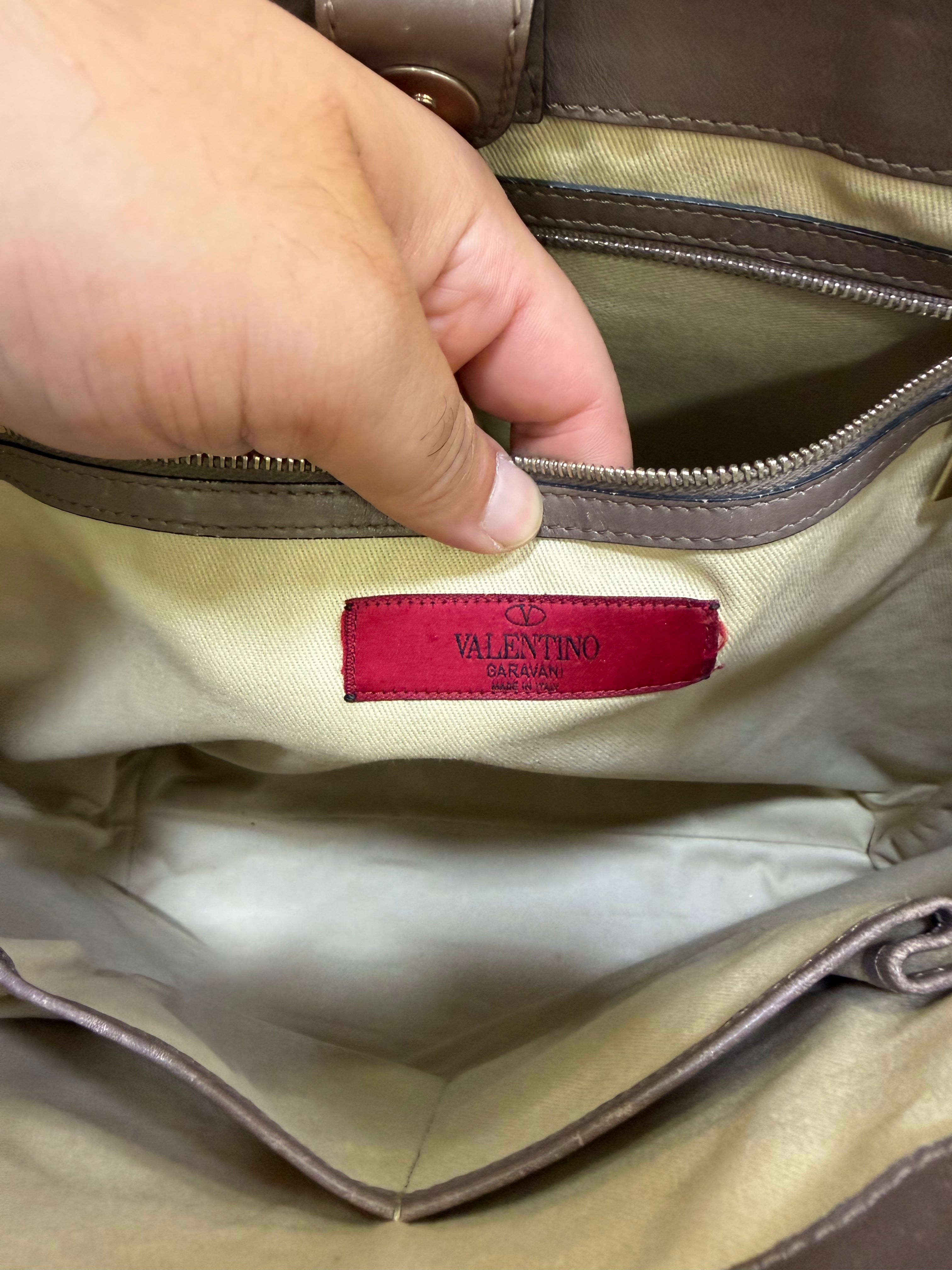 Valentino Garavani Shopping Canvas stampa pizzo