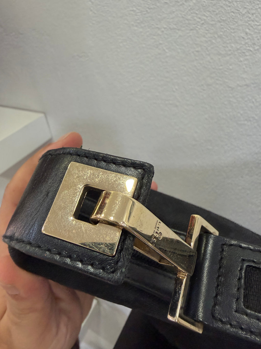 Gucci Borsa a spalla GG Supreme nero