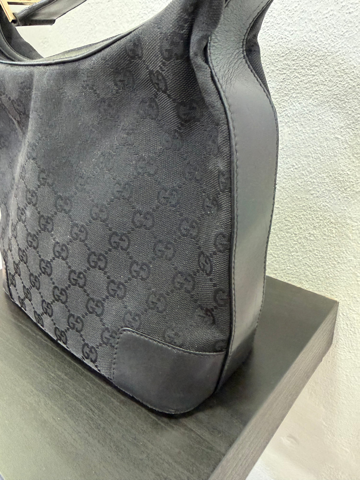 Gucci Borsa a spalla GG Supreme nero
