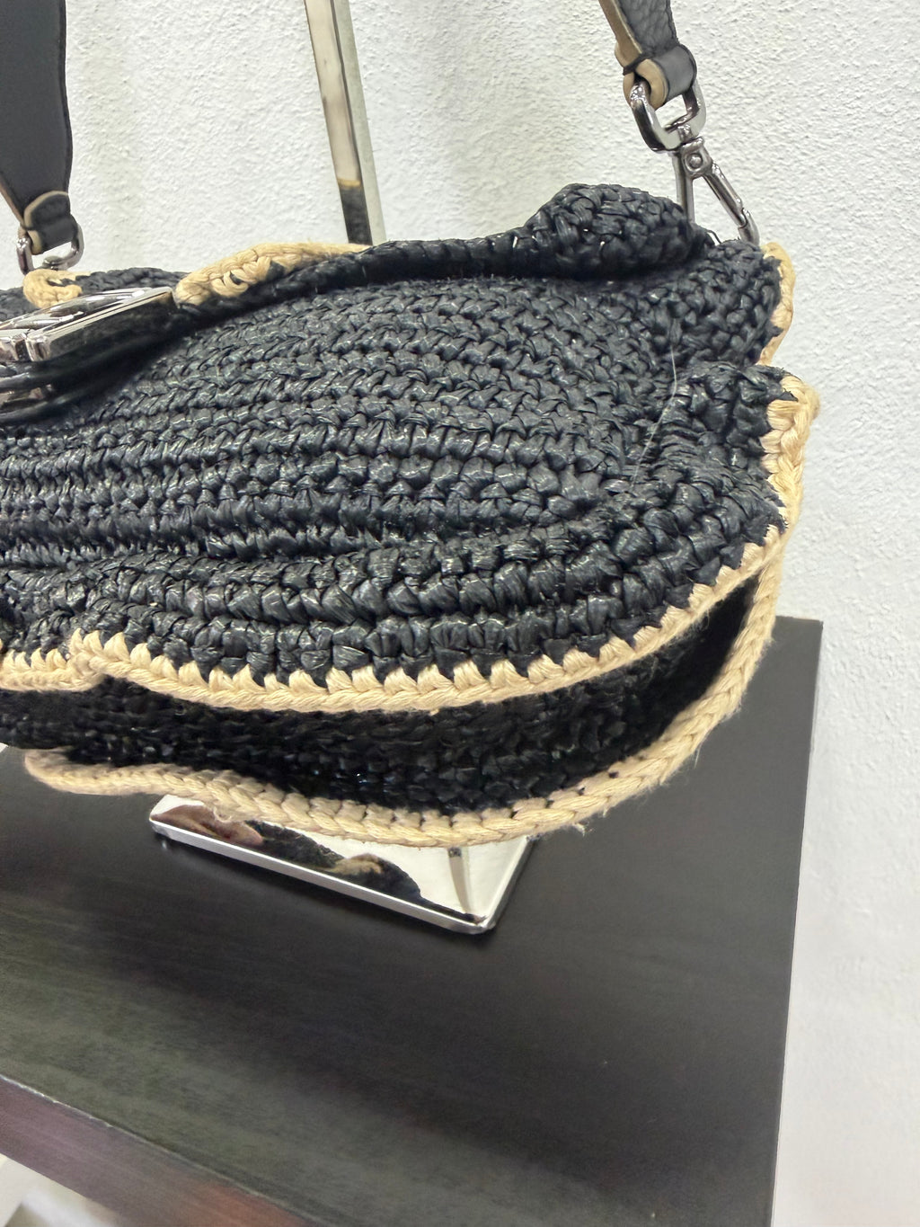 Fendi Baguette Rafia Wave