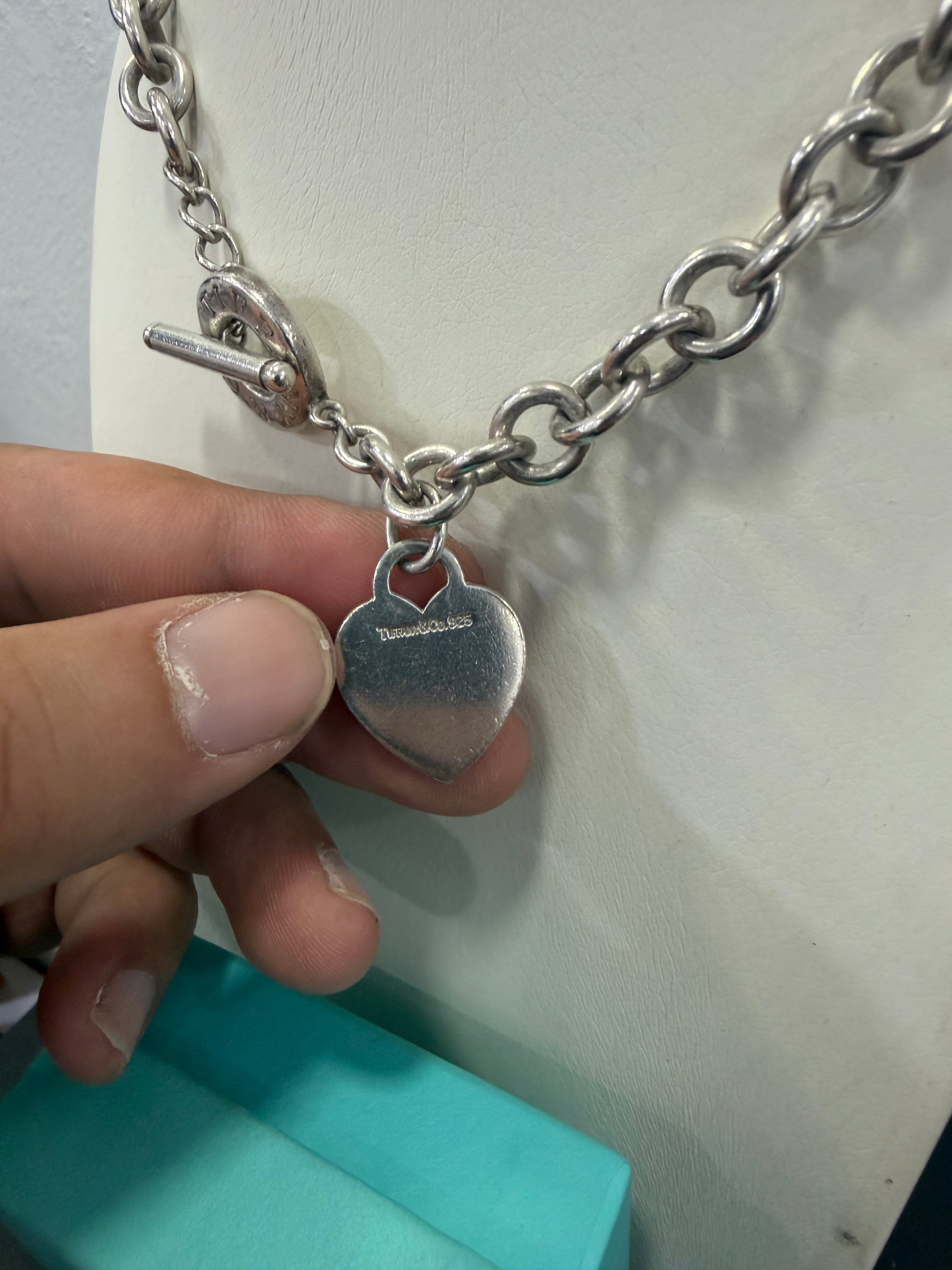 Collana Tiffany Chisuura T con cuore