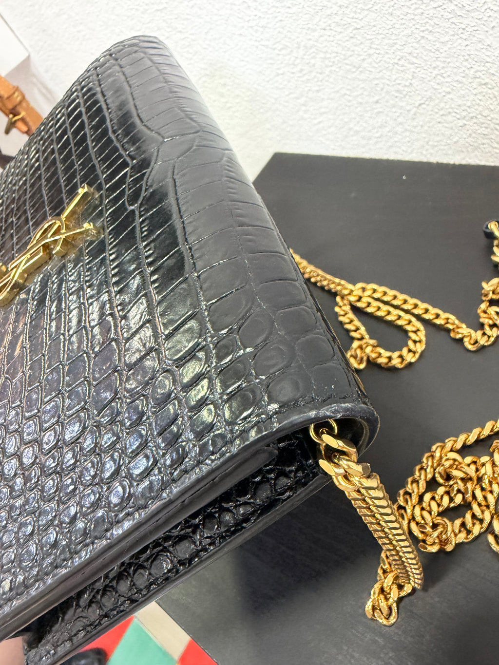 Saint Laurent Kate Piccola Cocco