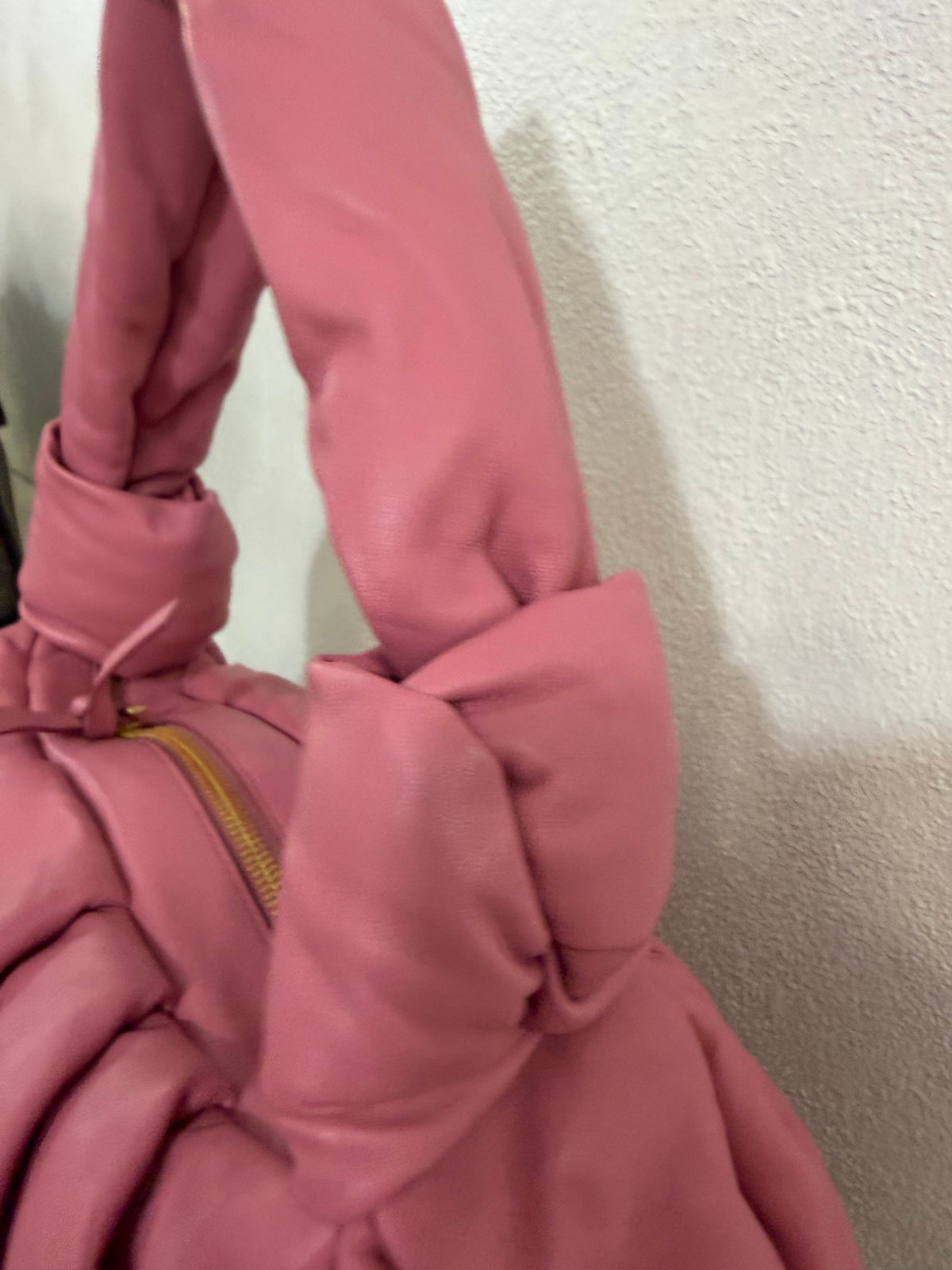 Miu miu nappa Knot Bag