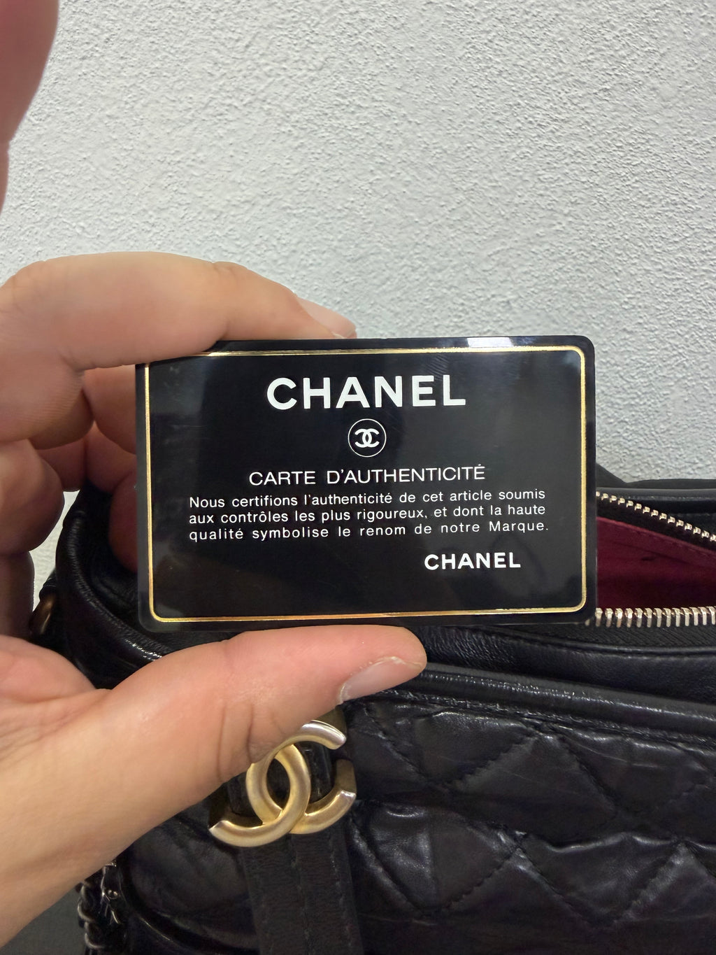 Chanel Gabrielle nera