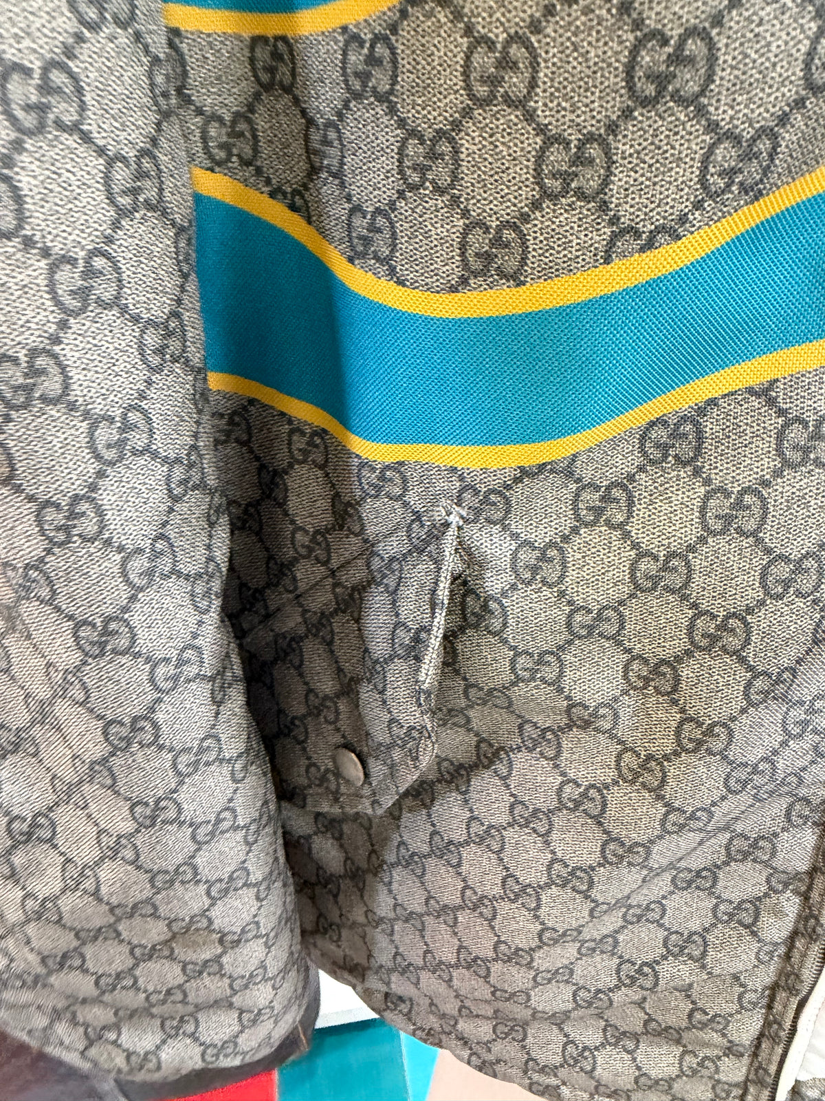 Gucci Giacca In tela GG Supreme Centum