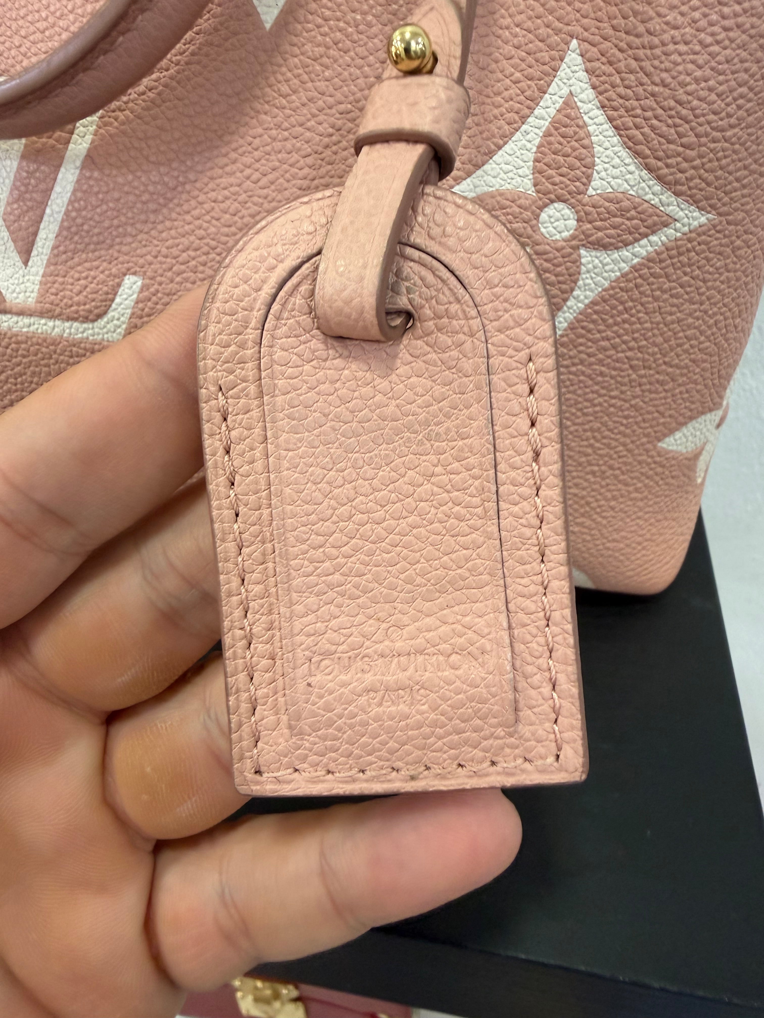 Louis Vuitton Petit Palais Empreinte rosa