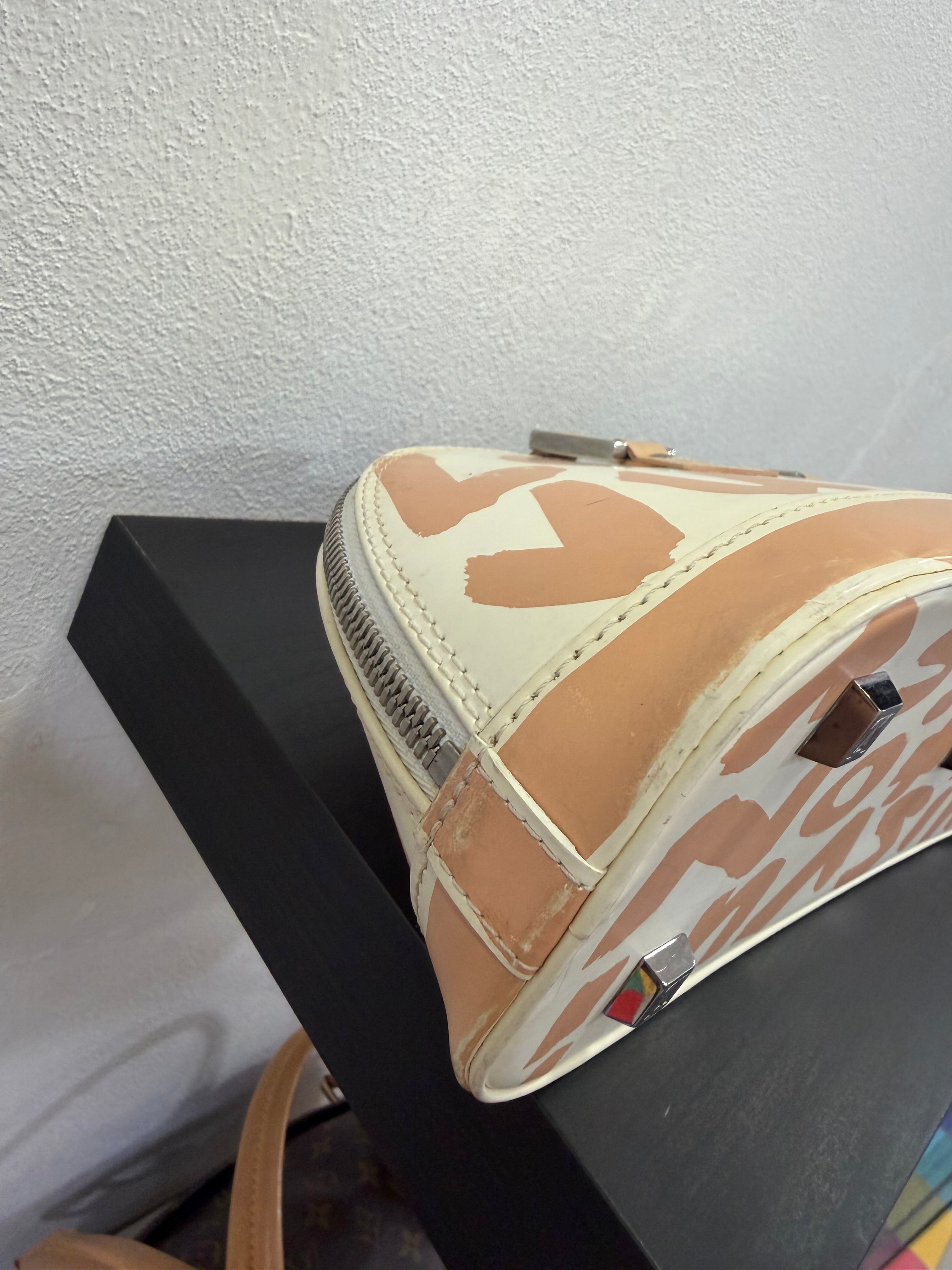 Louis Vuitton Alma Horizontal Graffiti by Stephen Sprouse L.E.