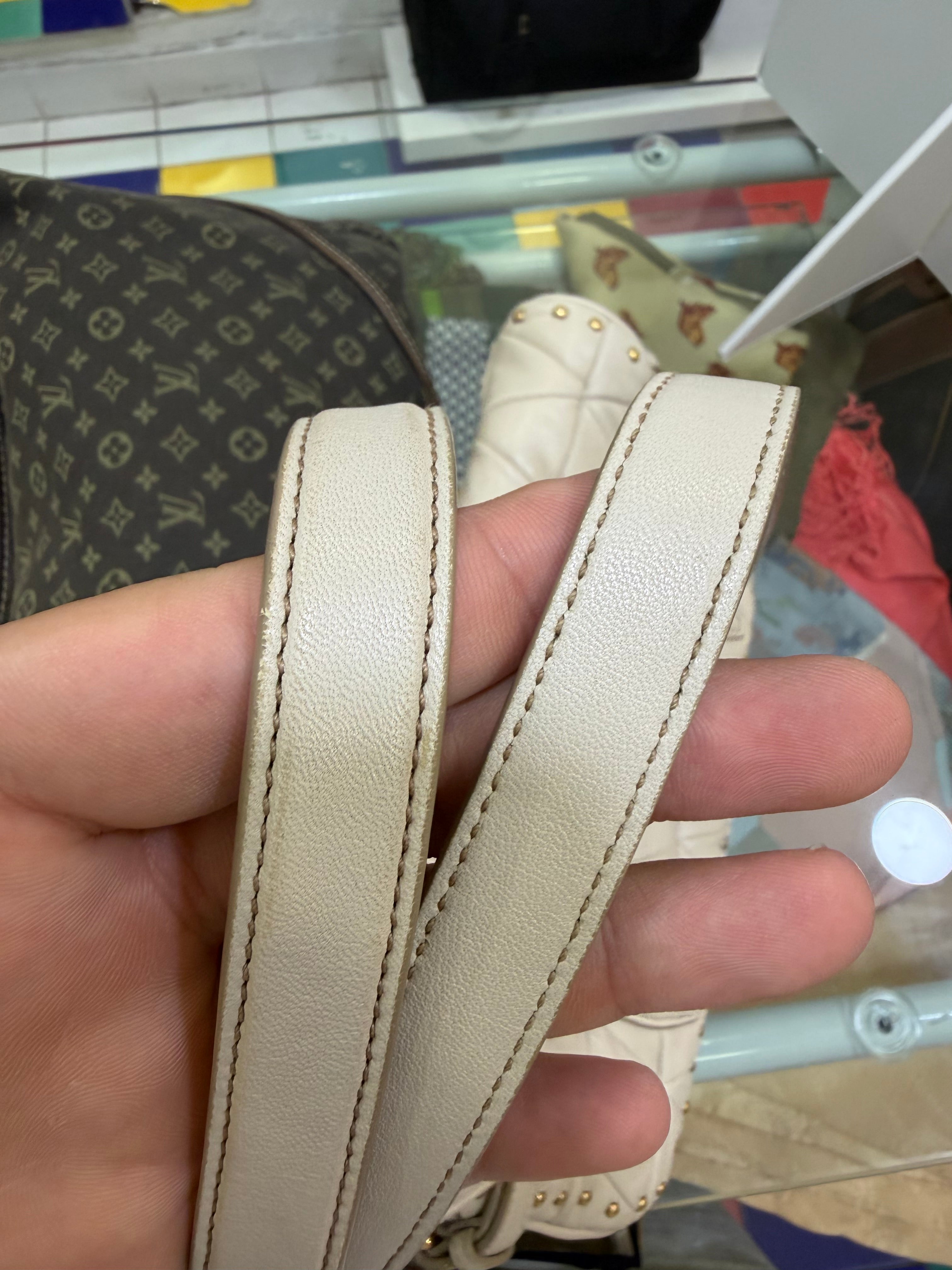 Miu miu Borsa a spalla con pattina