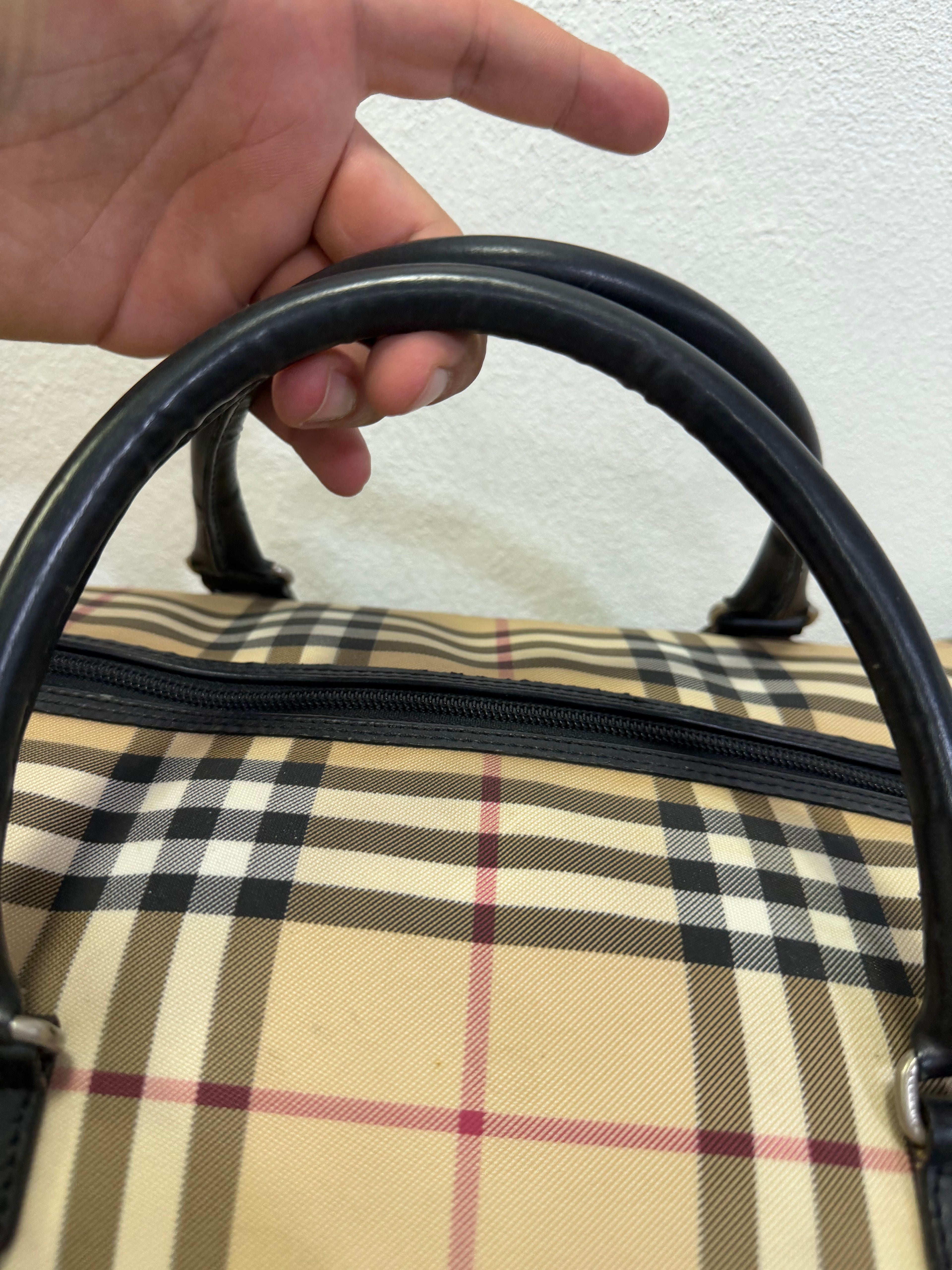 Burberry Borsone Check con tracolla