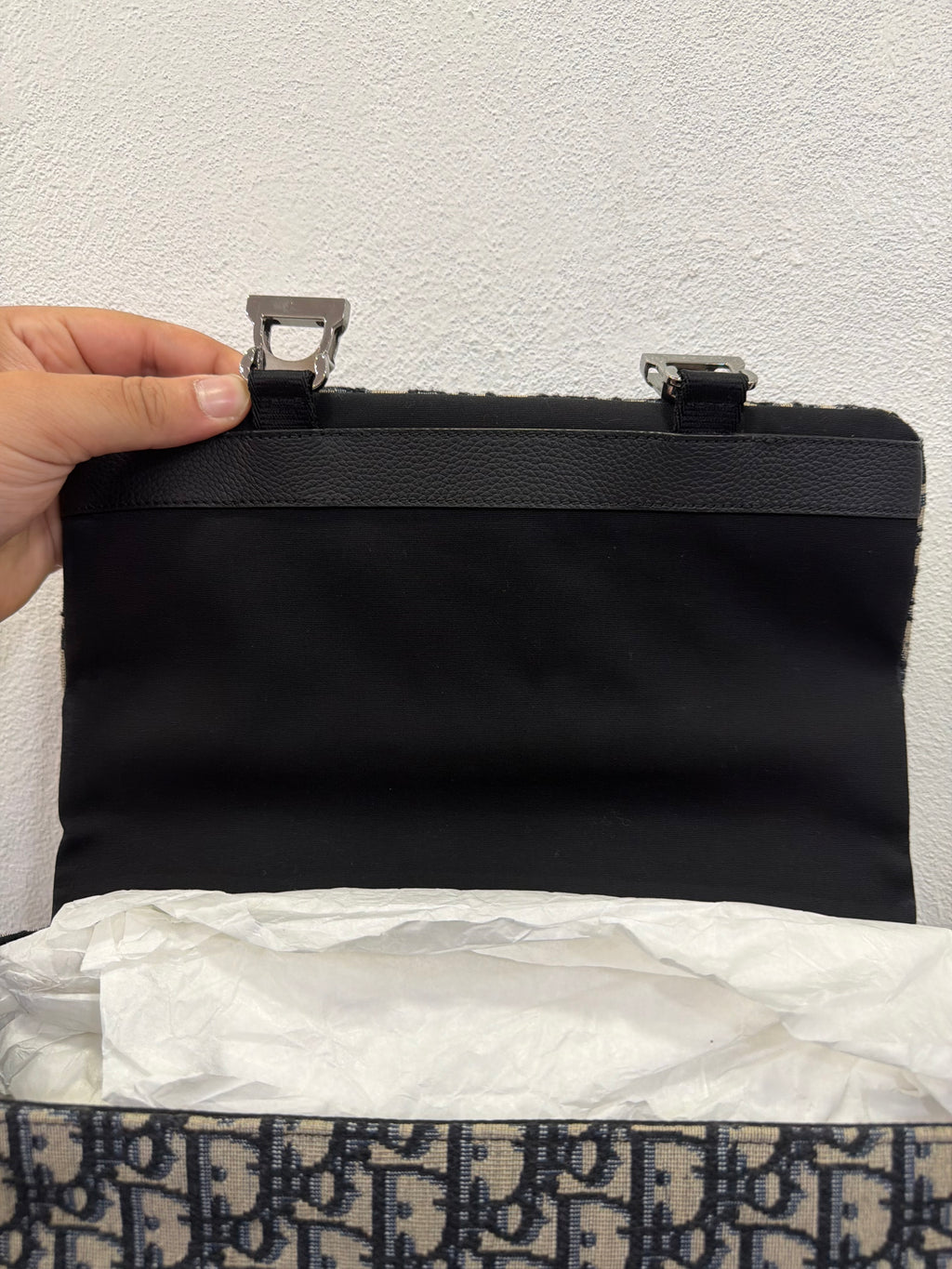 Christian Dior Explorer Messenger Dior oblique jacquard