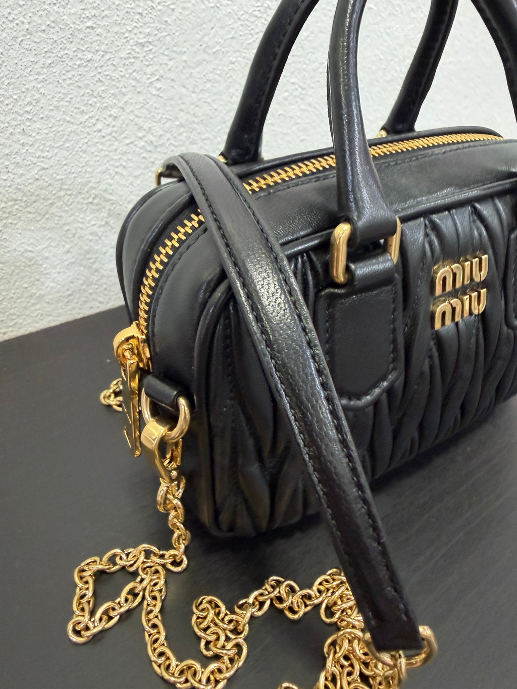 Miu Miu Micro Arcadie Nappa Matalesse