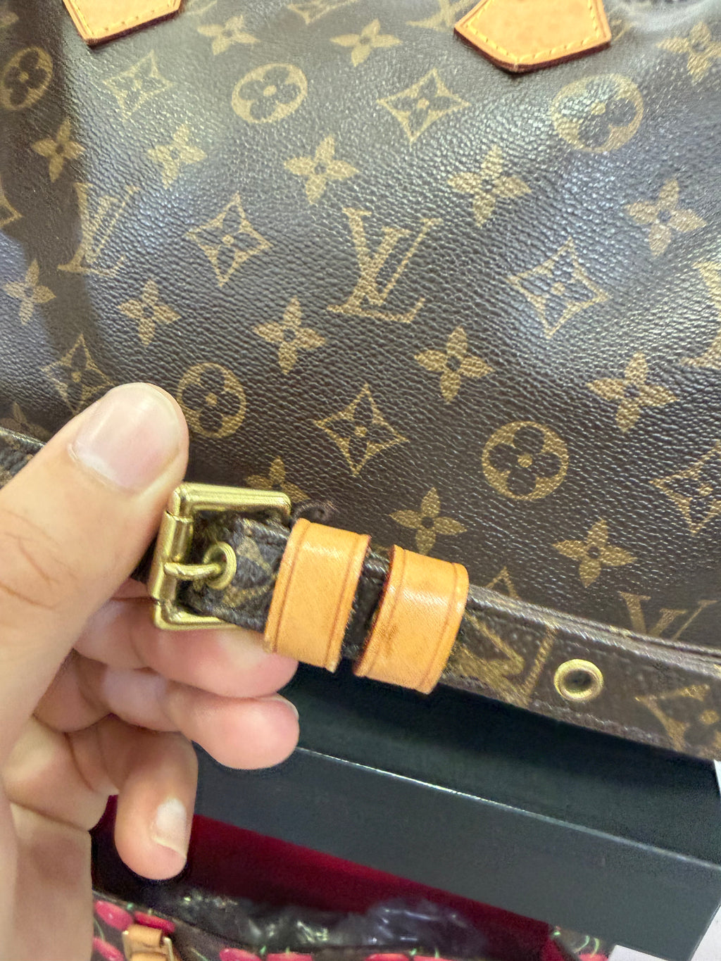 Louis Vuitton Speedy 35 Monogram Bandouliere