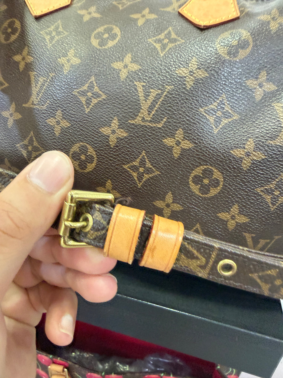 Louis Vuitton Speedy 35 Monogram Bandouliere