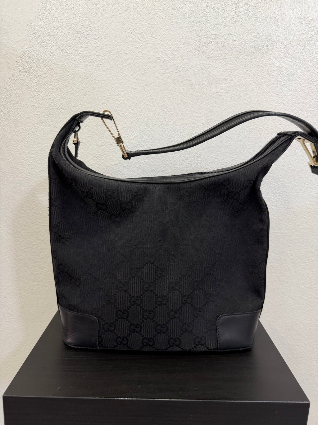 Gucci Borsa a spalla GG Supreme nero