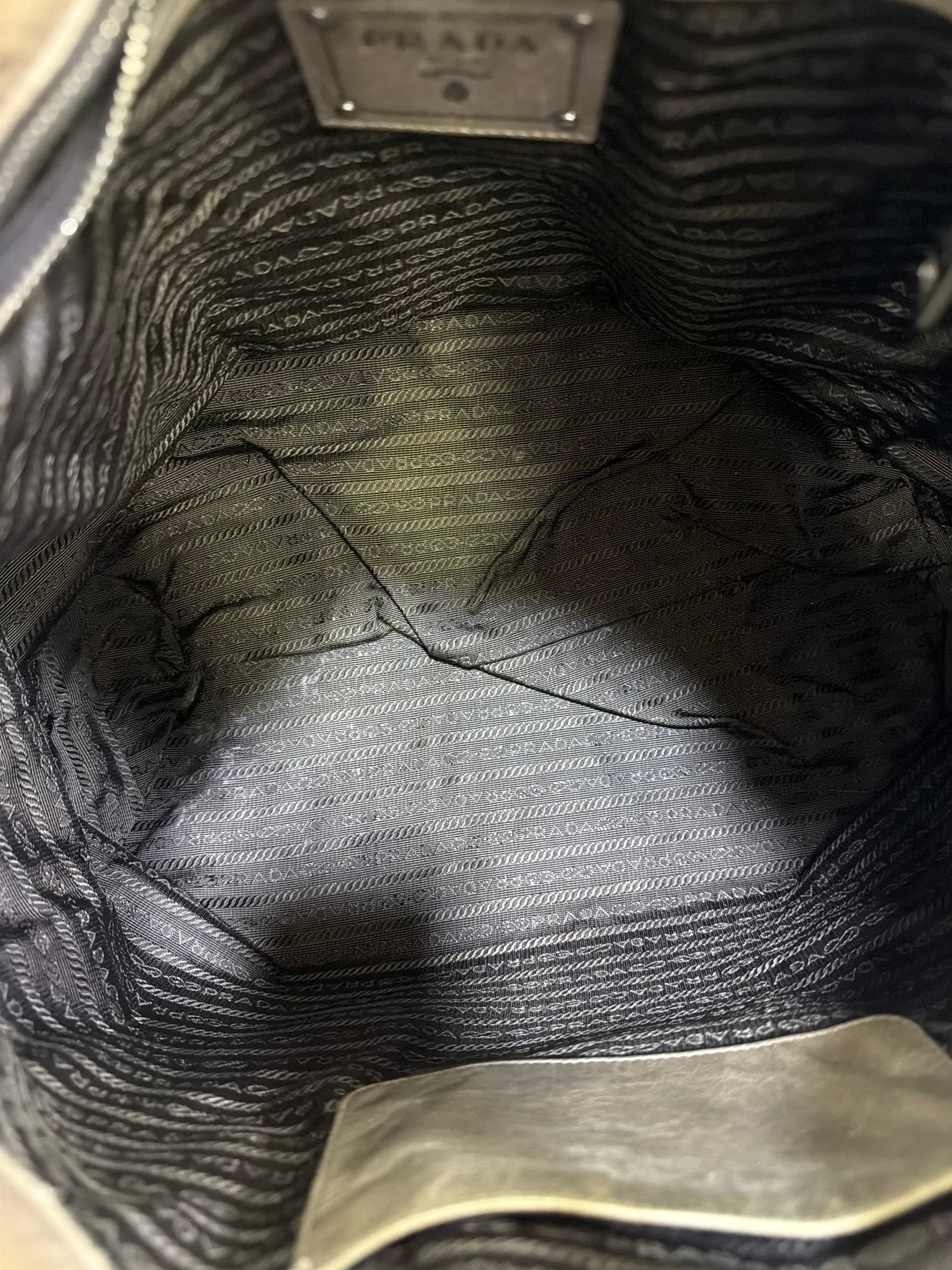 Prada Tote Bag Vitello Argilla