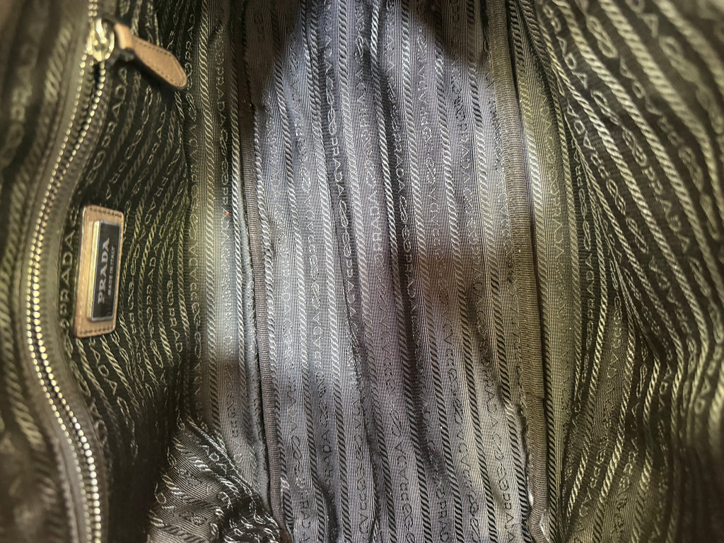 Prada Bauletto in pelle effetto sfumato
