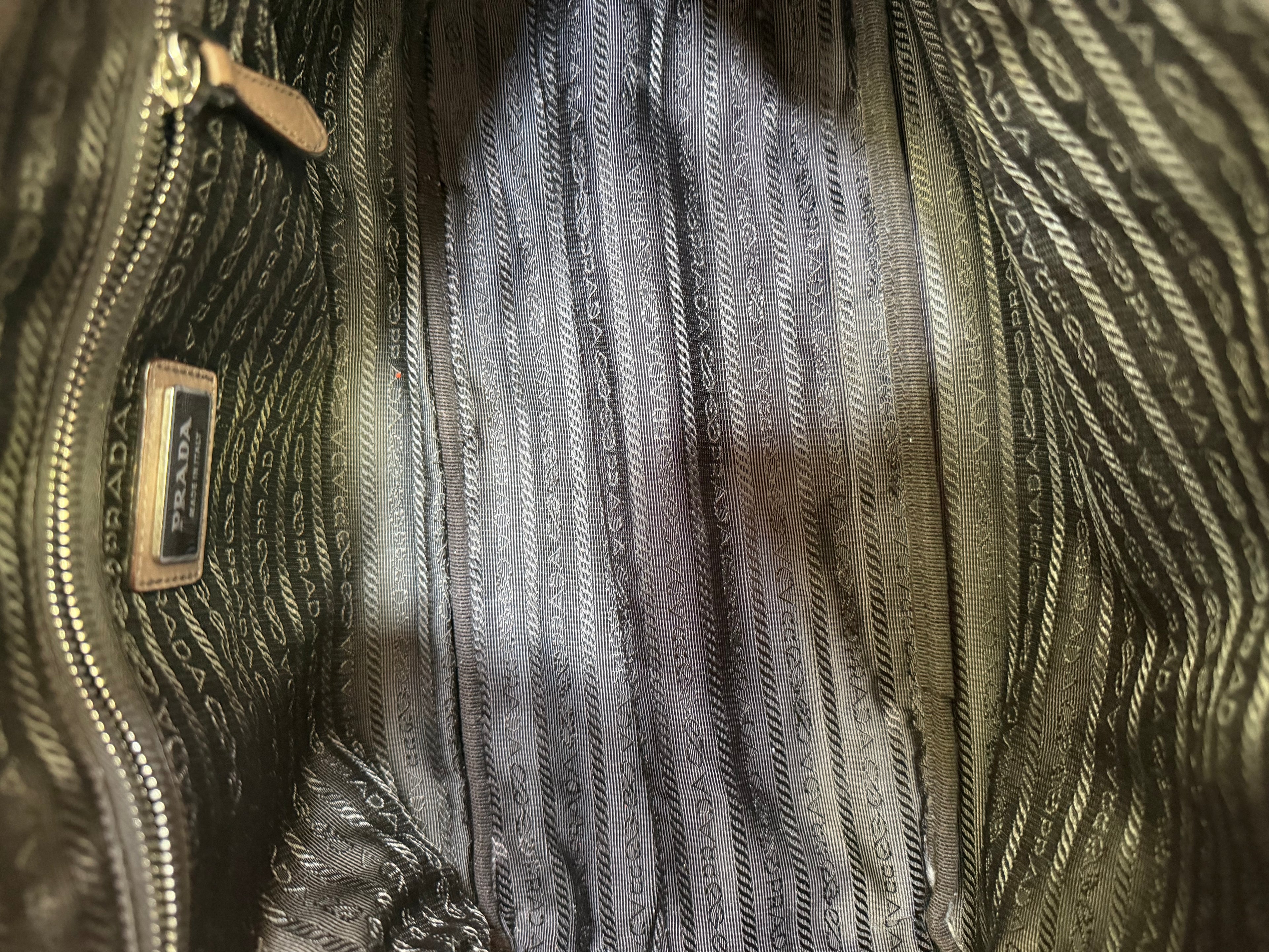 Prada Bauletto in pelle effetto sfumato