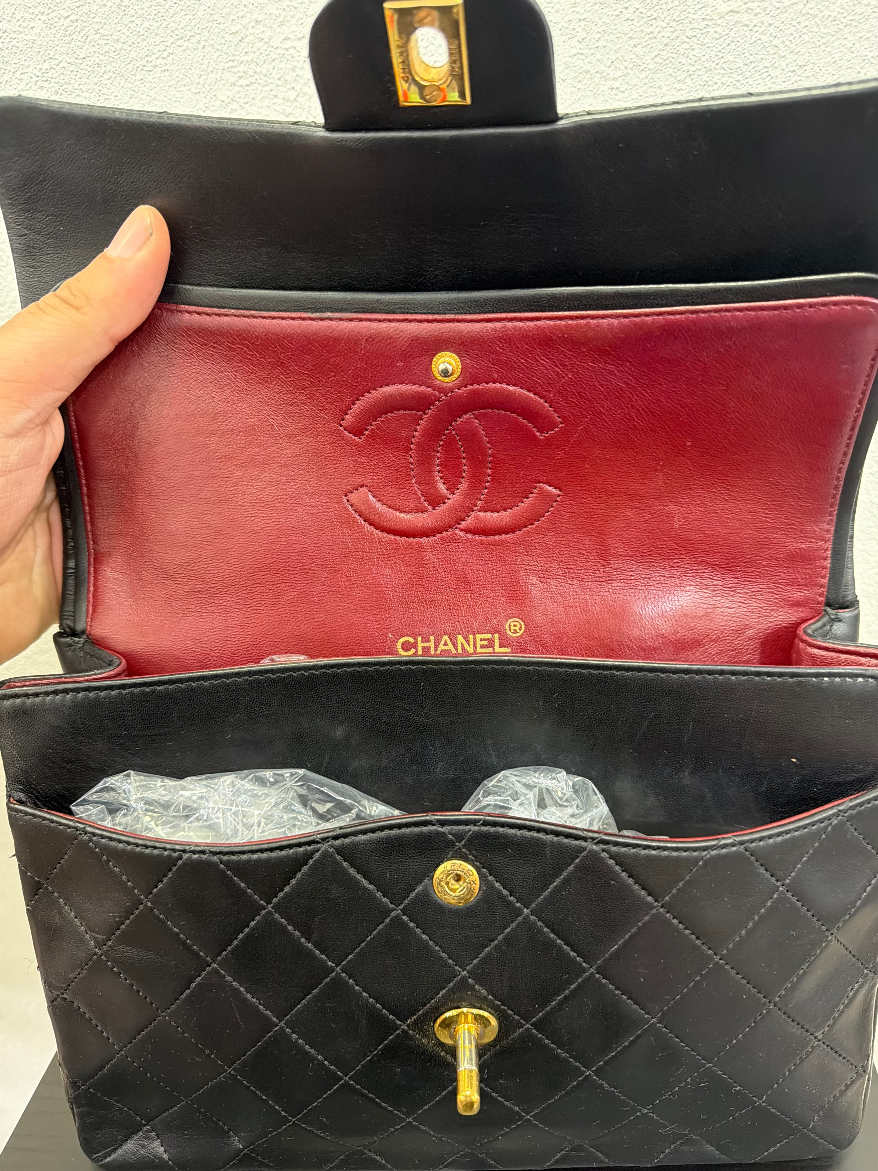 Chanel Double Flap Timeless Vintage