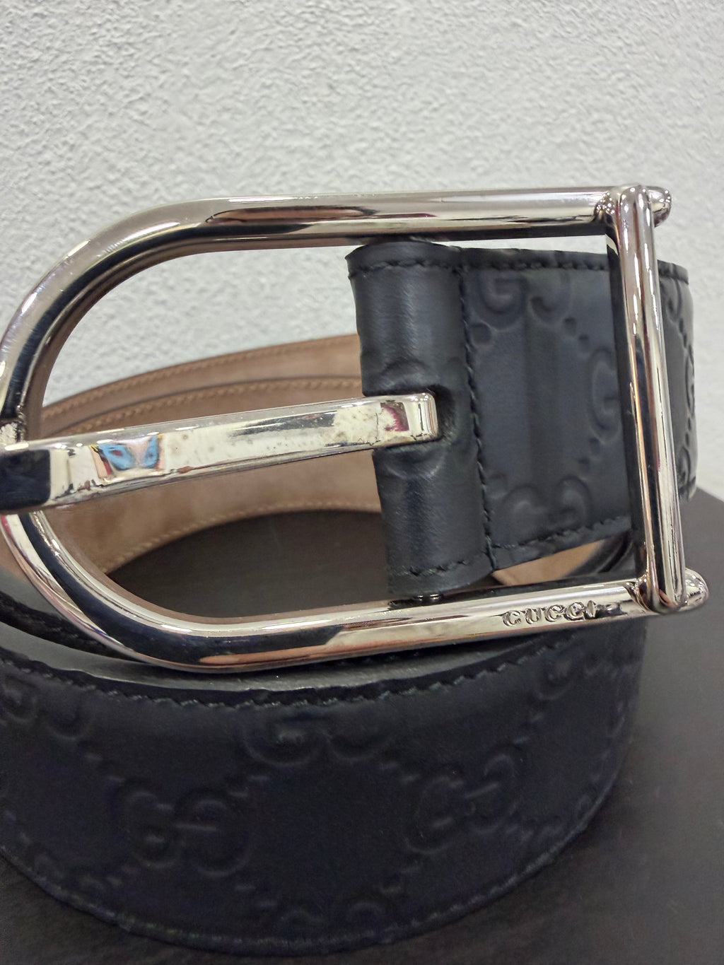 Gucci Cintura Guccissima 80