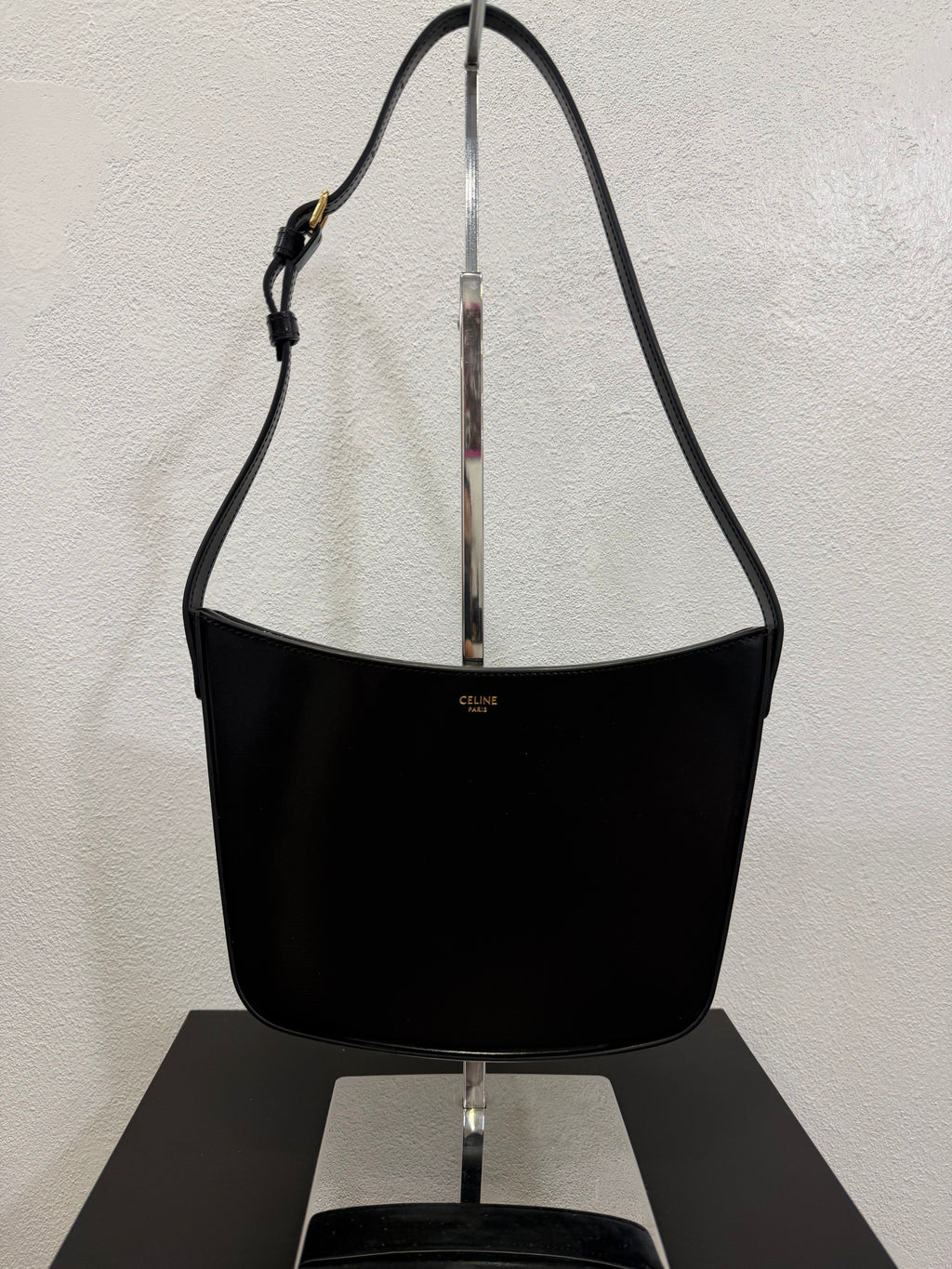 Celine Croque Bag in pelle liscia