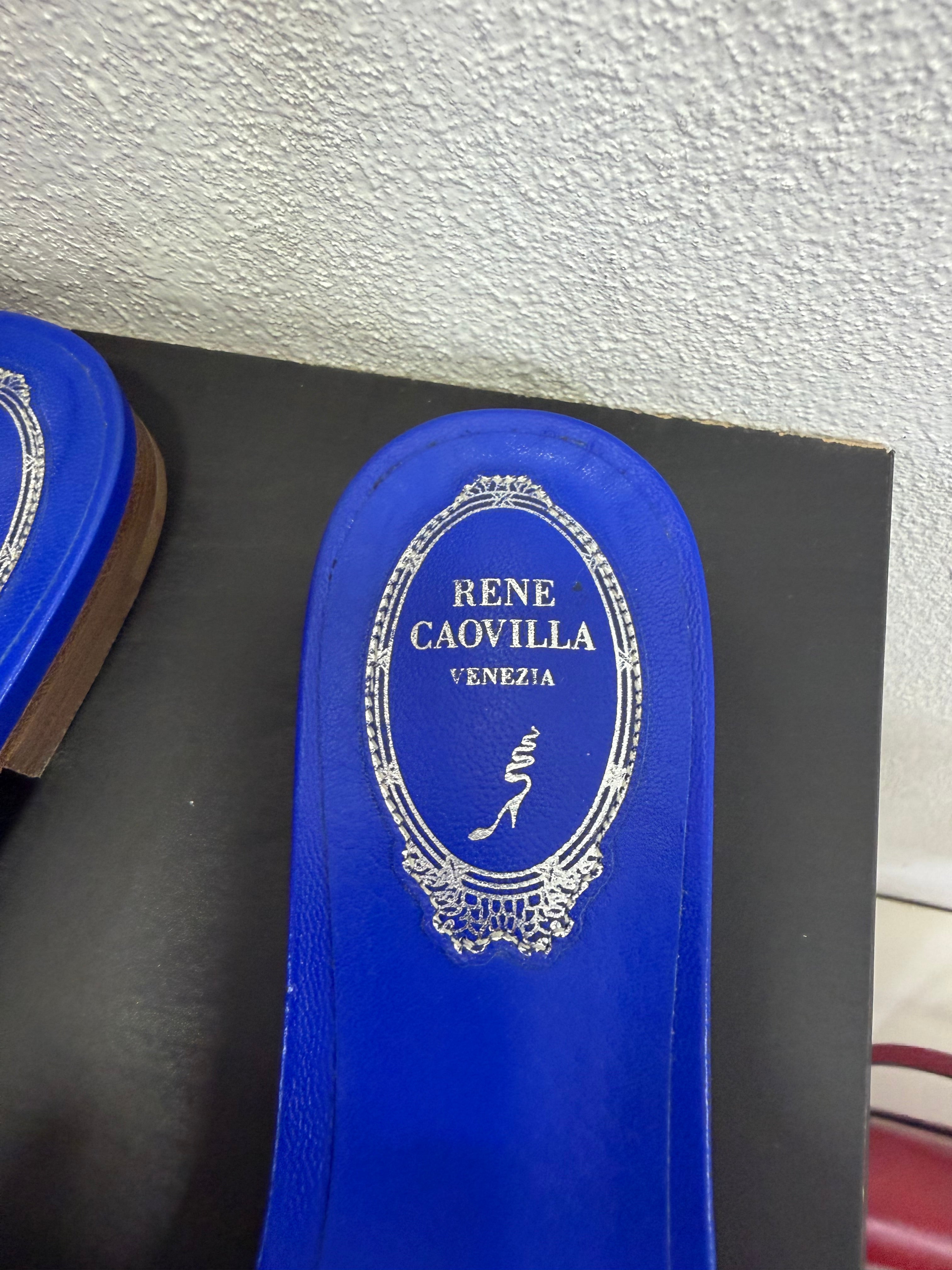 Rene caovilla Flip Flops Gioiello 38